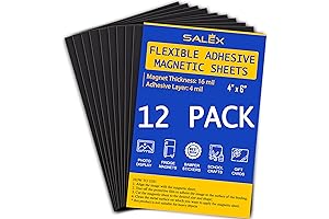 Magnetic Sheets with Adhesive Backing for Flexible Magnet