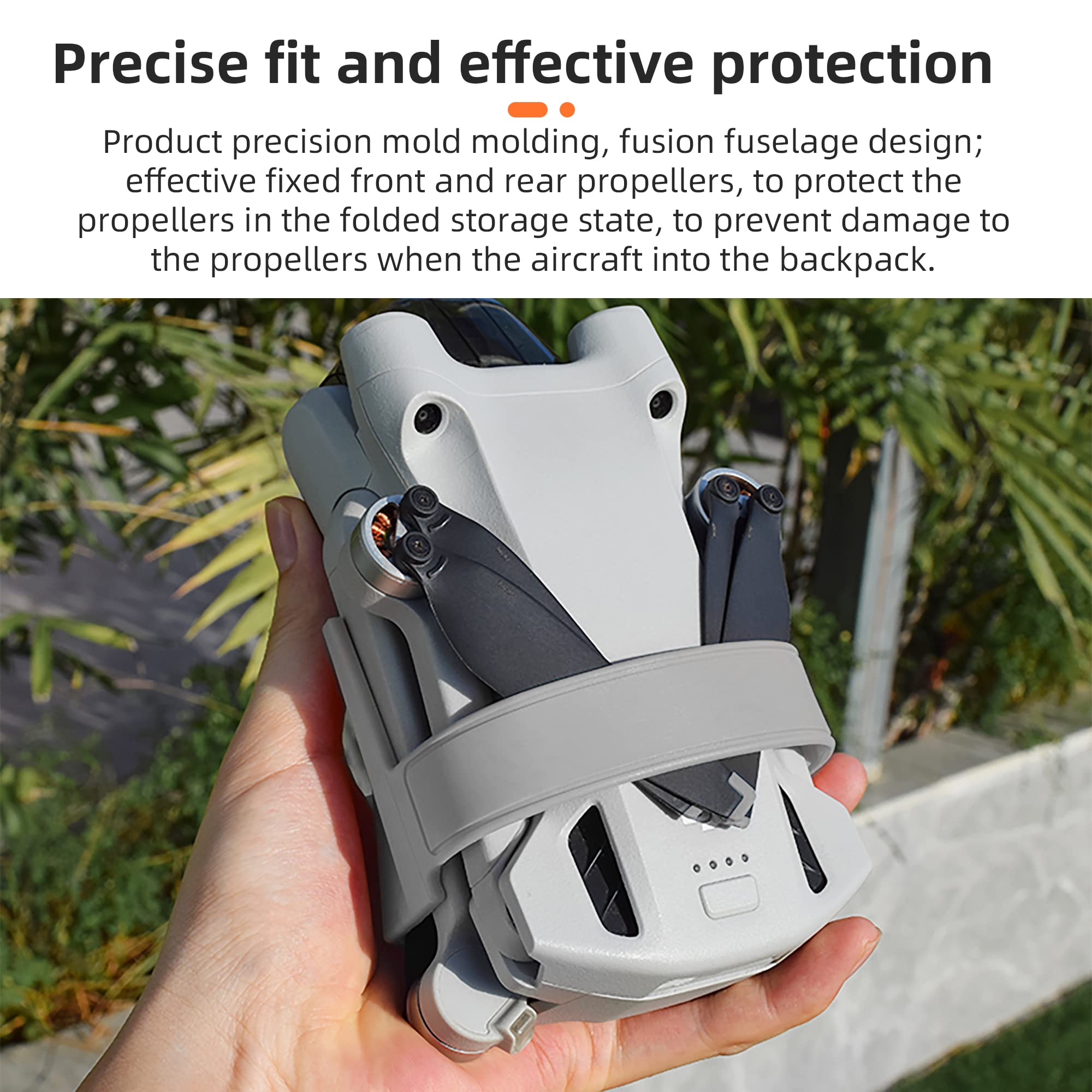 Soporte Protector Para Hélices De DJI Mini 5 Pro – Correa Estabilizadora Y Fijador De Transporte