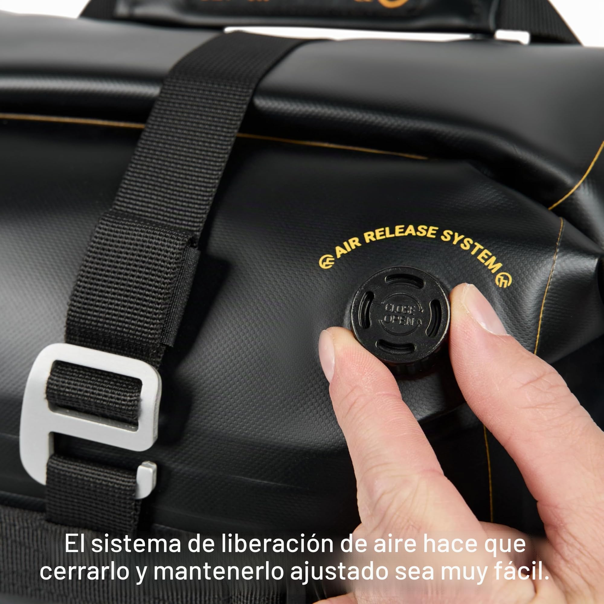 Odinsberg 15L Bolsa Impermeable para Moto Trasera Asiento Defensas Laterales Alforjas Trail Enduro