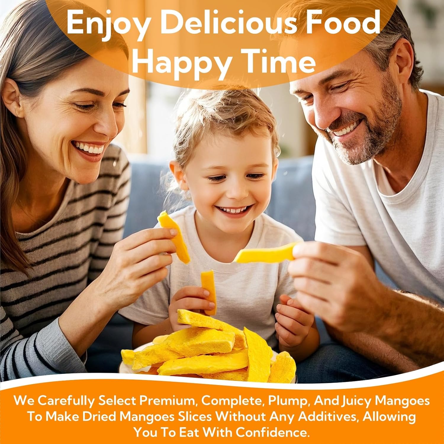 Freeze Dried Mango 5.6oz/160g,Premium Dried Mangoes,Solely Mango,No Sugar Added,Without Any Additives,Freeze Dried Crispy Fruit,Natural Dehydrated Mango,Dried Mango Chips Snacks - Image 8