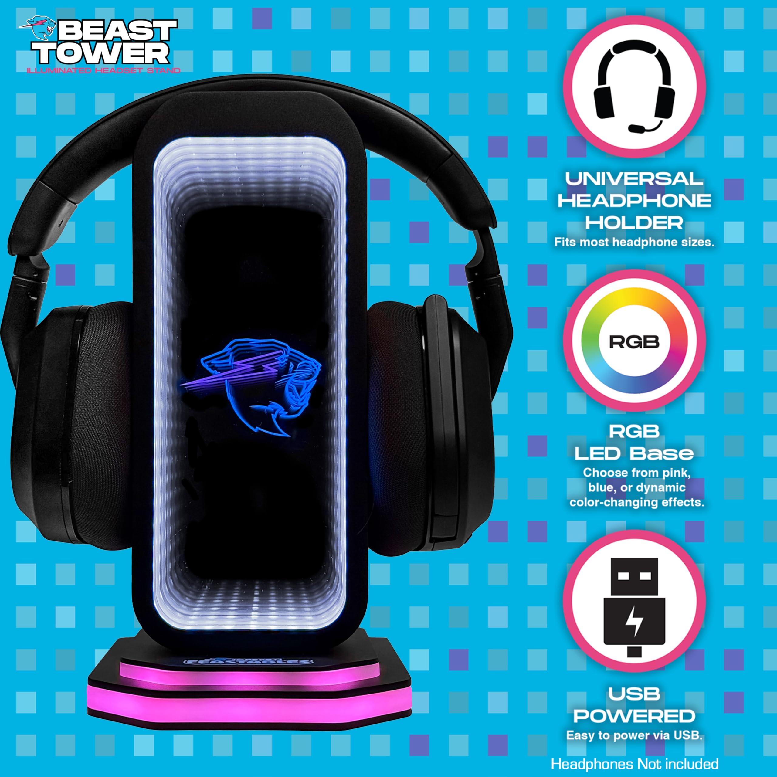 Amazon.com: Feastables Beast Tower MrBeast Gaming Headphone Stand