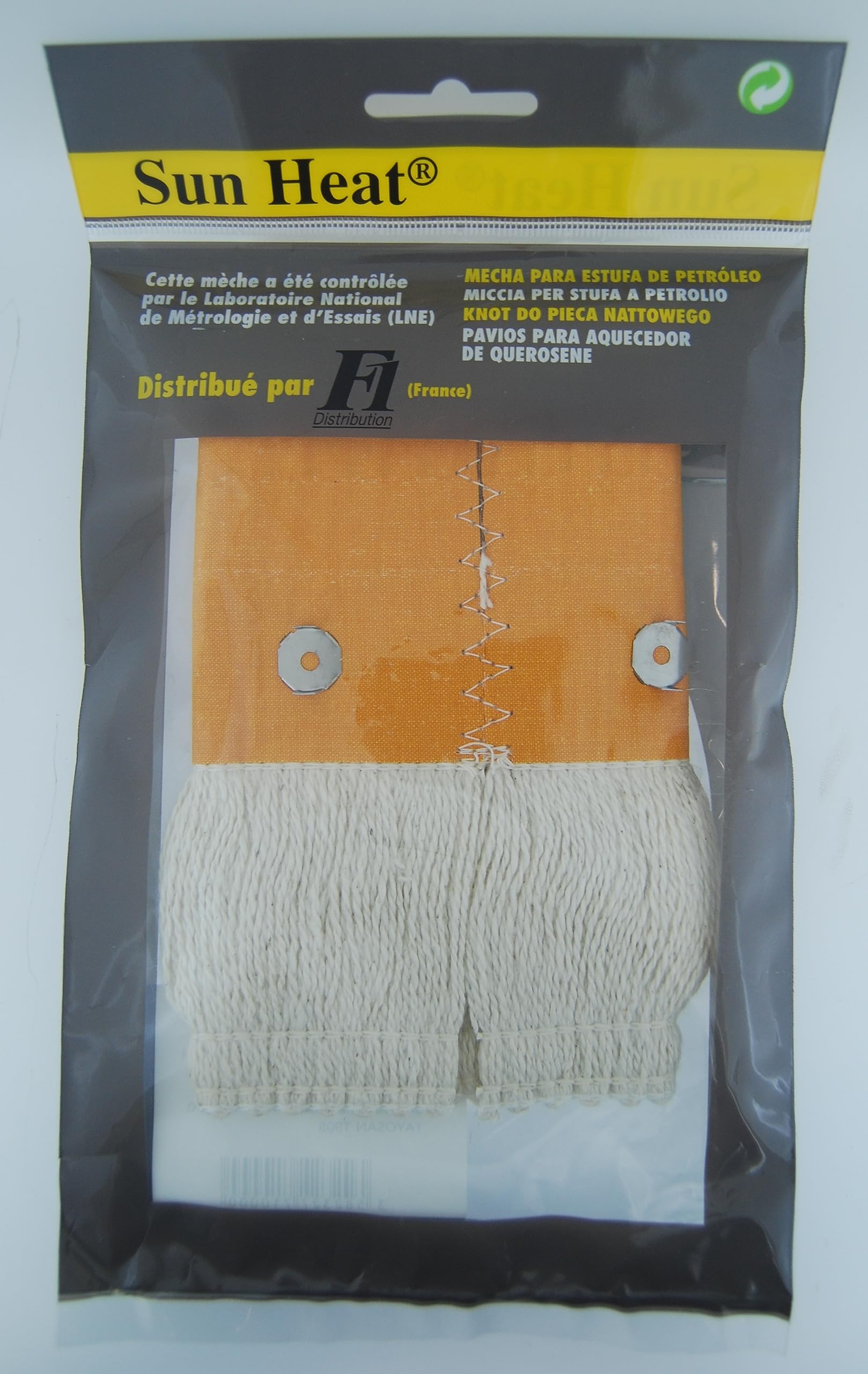 GREENSTAR - Patelnia naftowa 15770 - Specjalna bawełna - kompatybilna z Corona, Curtis, Kero, równanie, Keroheat, Ruby First, Sendai, Squale, Supra, Tayosan, Tosai, Zibro