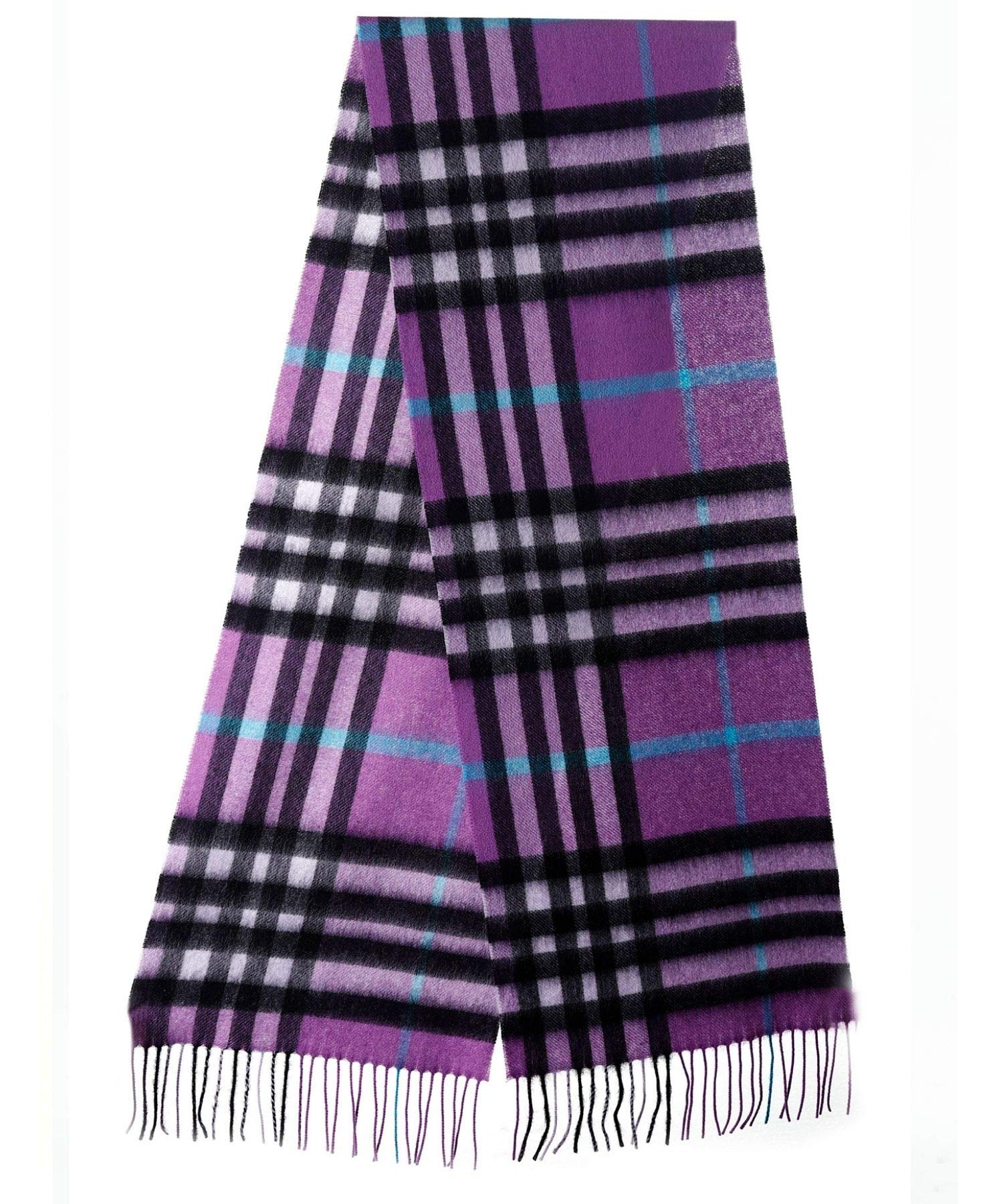 Edinburgh Cashmere Unisex Lilac 100% Pure Lambswool