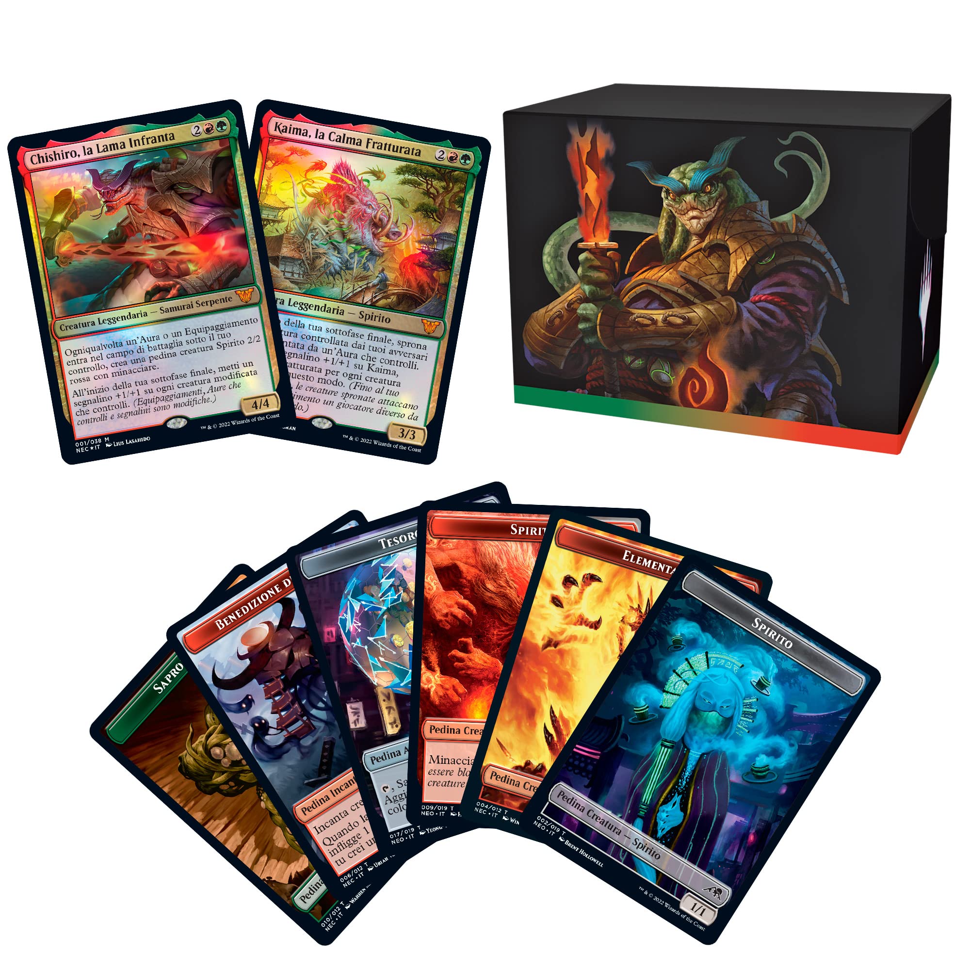 Magic The Gathering-C92101030 Mazzo Commander, Colore Verde-Rosso, 13+ anni, C92101030