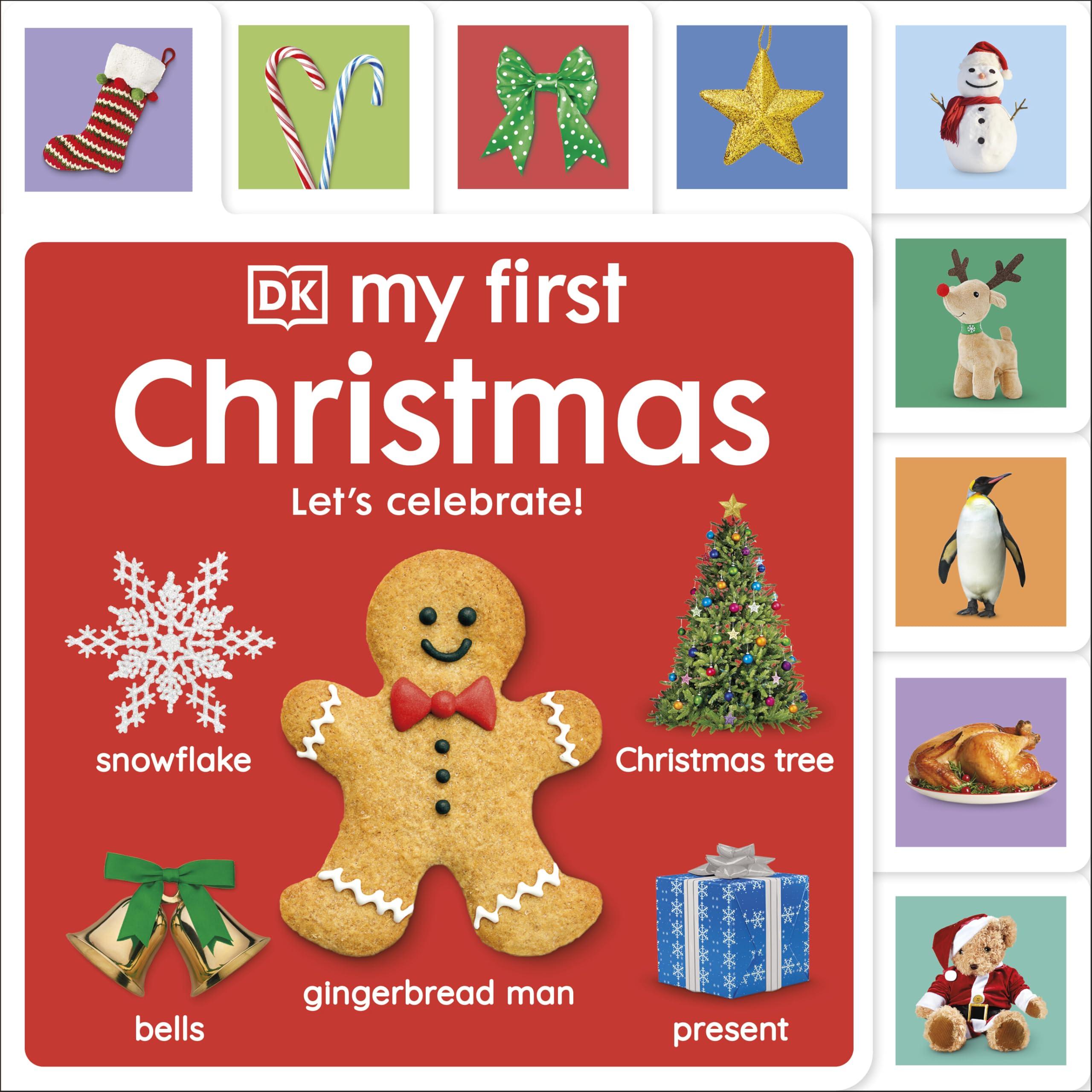 My First Christmas: Let's Celebrate! (My First Tabbed Board Book)
