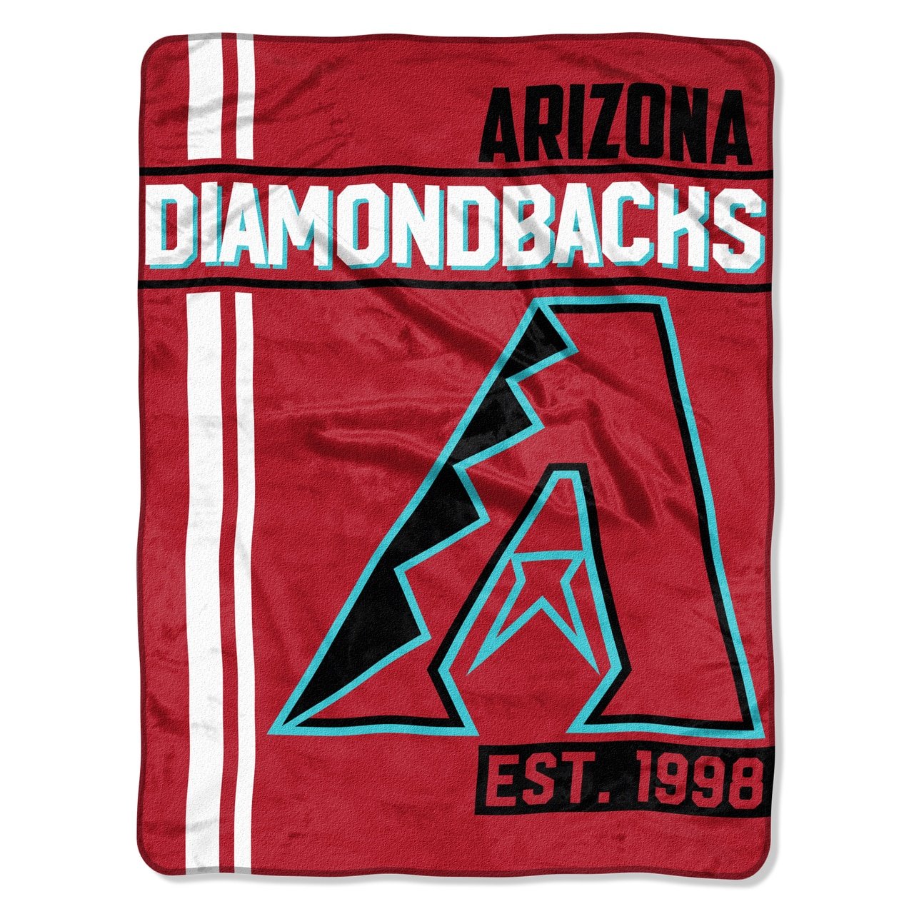 MLB Arizona Diamondbacks Micro Raschel Throw, One Size, Multicolor