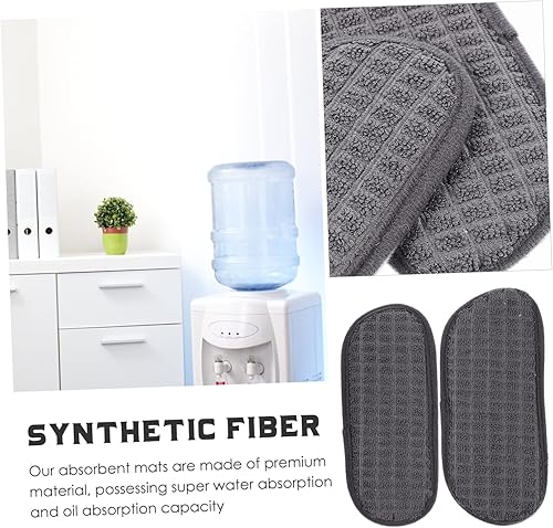 Miniatura 4 de Uonlytech Dispensador de agua, almohadilla absorbente, mini refrigerador, mini refrigerador, mini grifo, colector de goteo, lavadora, sartén