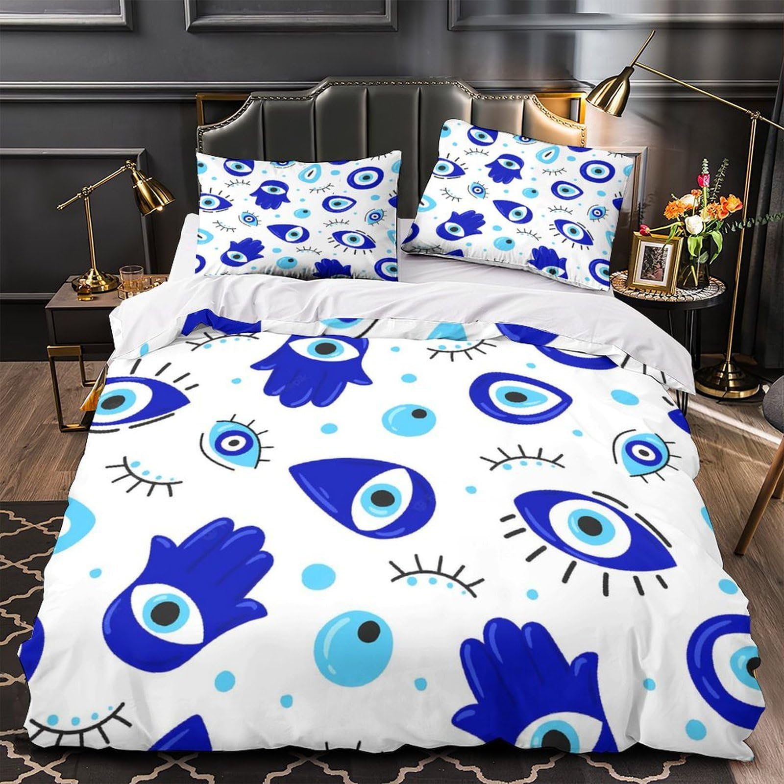 Housse de couette anti-decoloration pour garder des couleurs vives