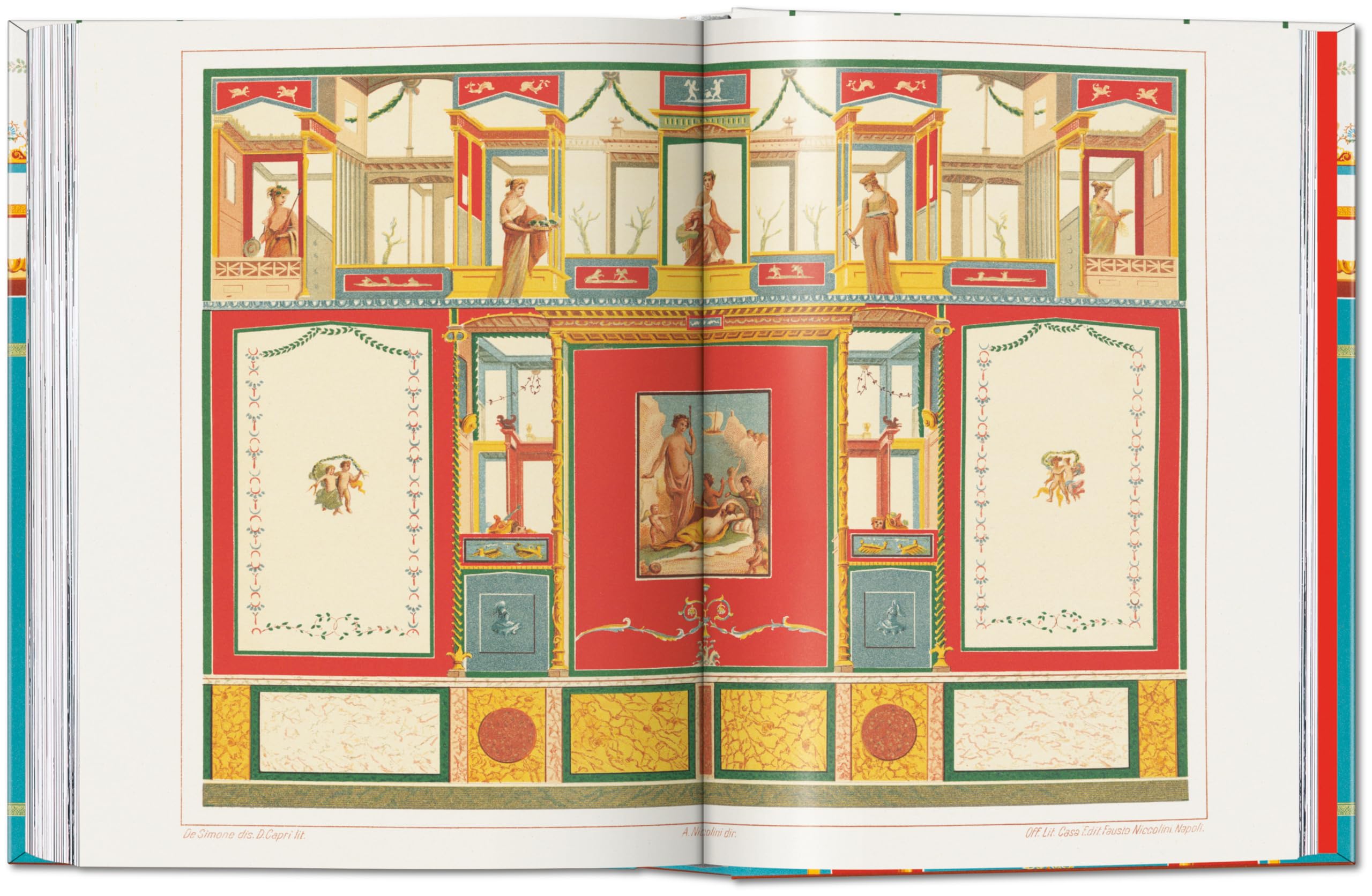 Fausto & Felice Niccolini: Houses and Monuments of Pompeii. 45th Ed.