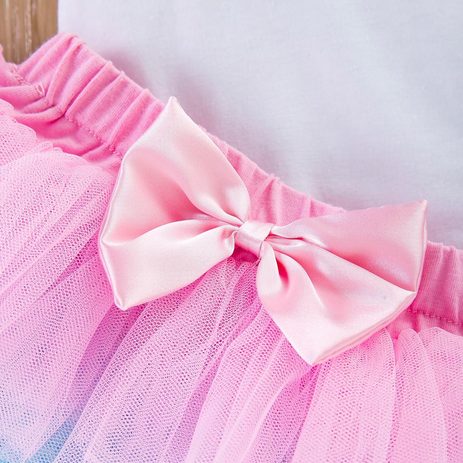 Baby Girls 1st Birthday Outfits Short Sleeve Romper Tutu Skirt Sets with Headband One Year Old Girl Clothes - Image 8
