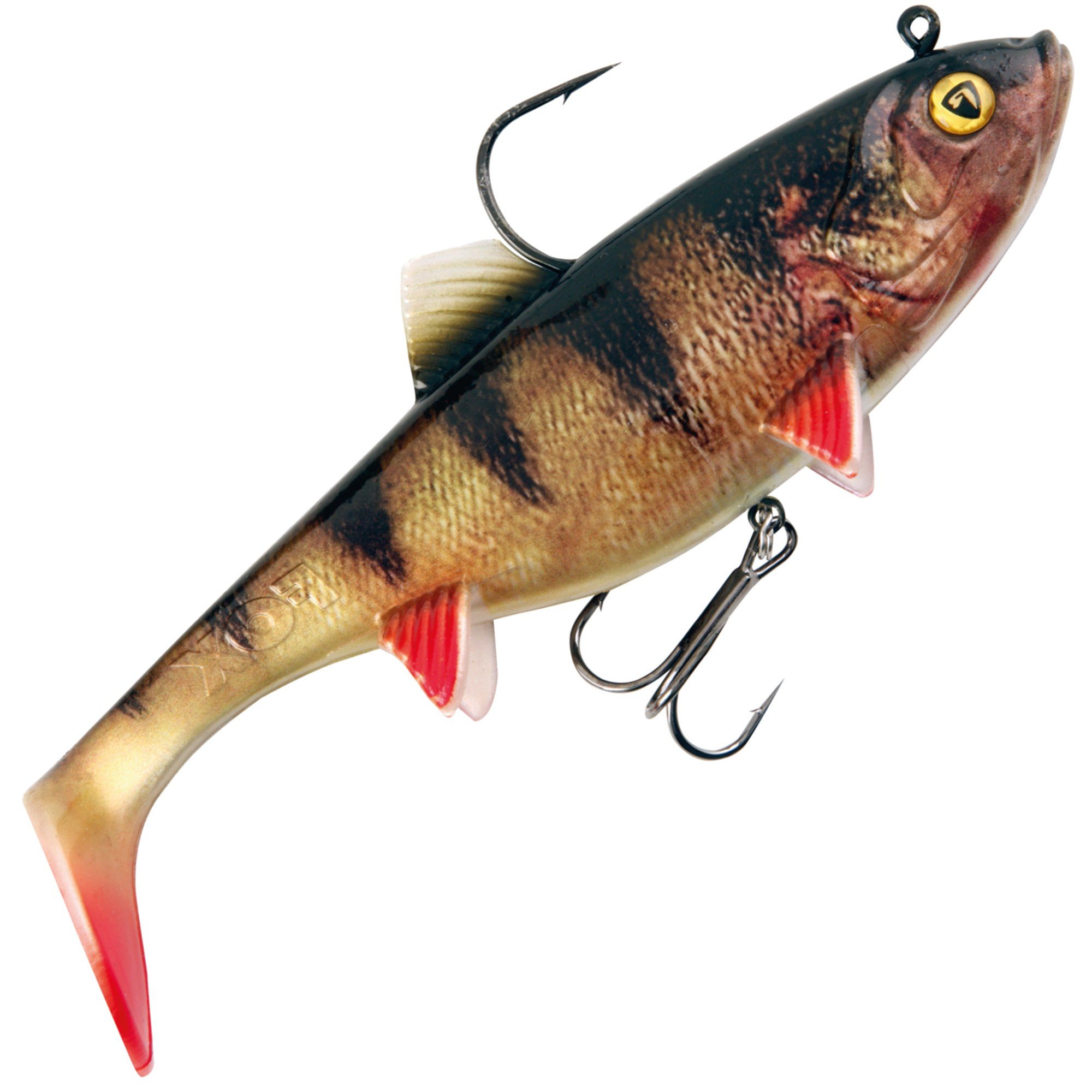 Esca Artificiale Fox Rage Replicant Wobble 18cm - Swimbait Per Luccio E Lucioperca, Gancio Rotante - Foto 3