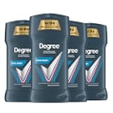 Degree Men Advanced Protection Antiperspirant Deodorant Cool Rush 4 count 72-Hour Sweat and Odor Protection Antiperspirant For Men With MotionSense Technology 2.7 oz