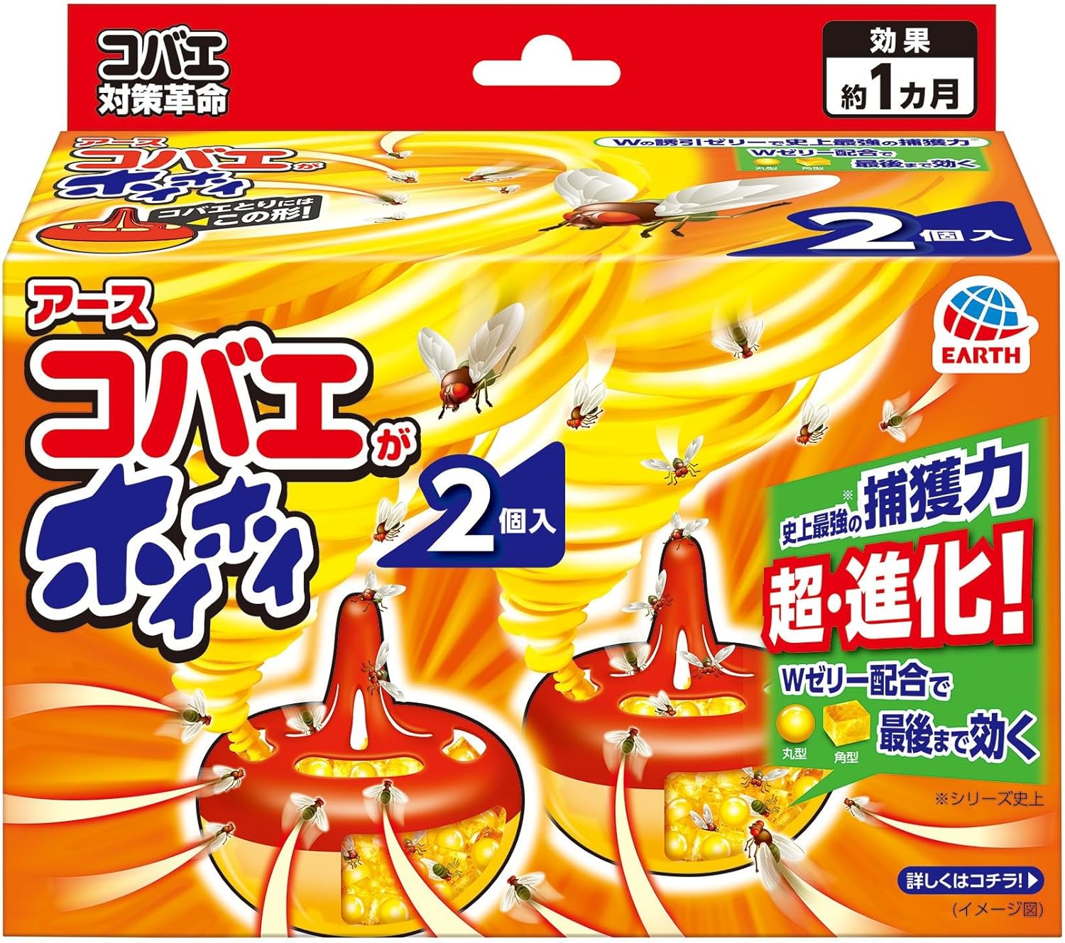 コバエがホイホイ