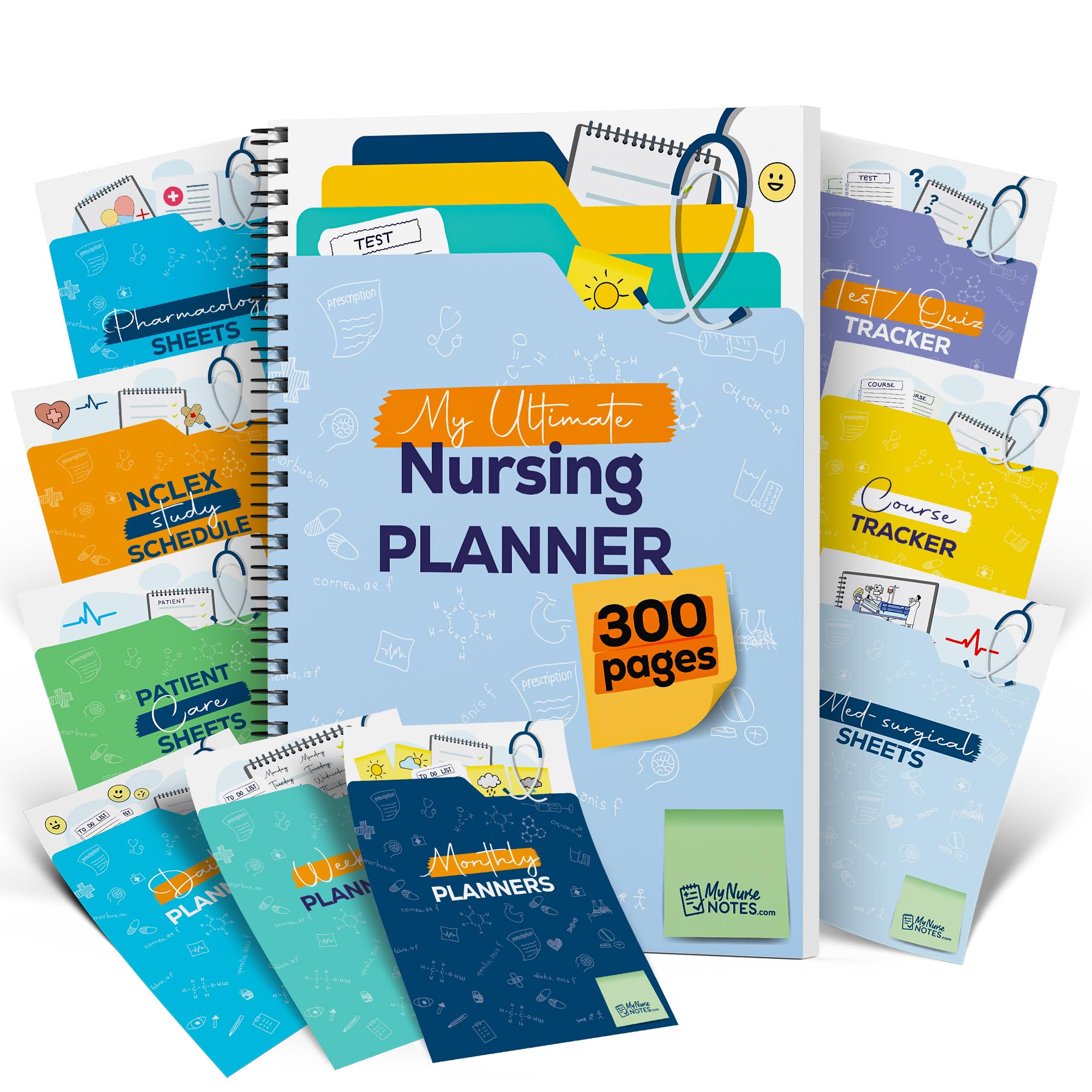 Ultimate Nursing Study Planner, Guida di riferimento per studenti di medicina professionale