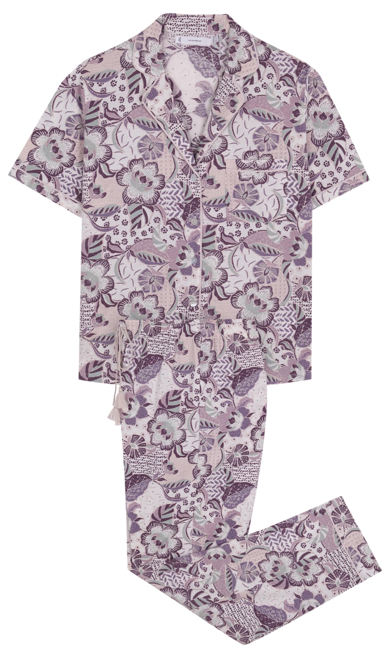 women'secret pidżamy Kobiety Long Pyjama Mix And Match Weekend Scape