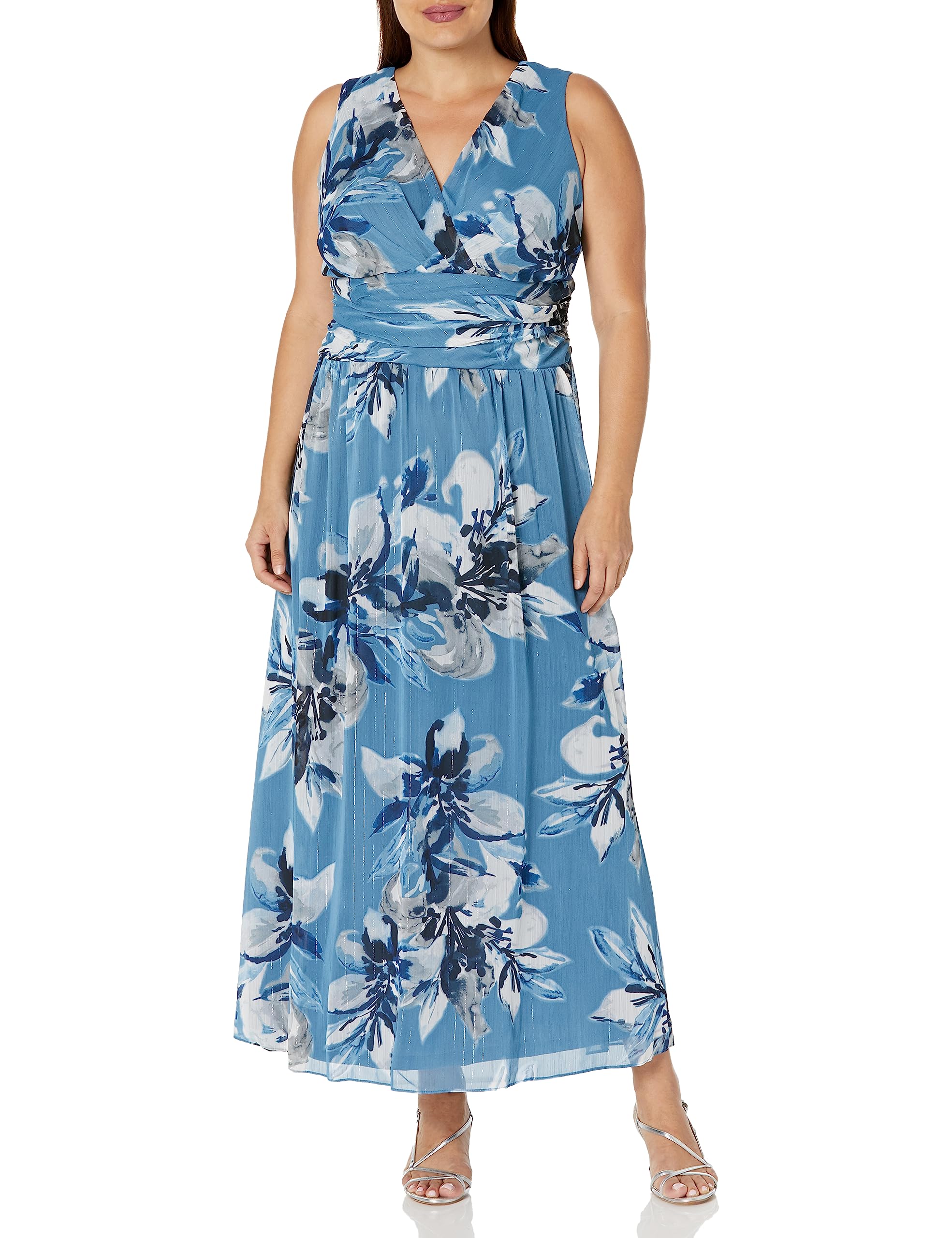 Photo 1 of S.L. Fashions Women's Long A-line Dress