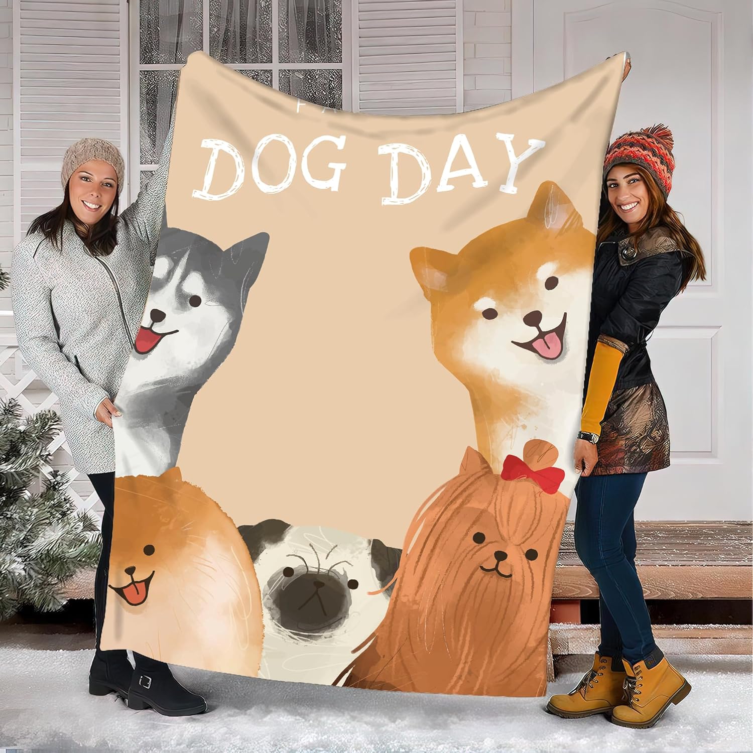 Custom Pet Blanket Pet Photo and Name, Pet Blanket, Personalized Pet Photo Blankets, Custom Pet Loss Keepsake (Multi 1)