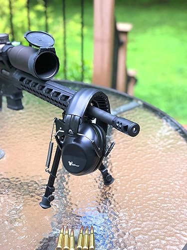 Miniatura 2 de Protección auditiva con diseño plegable pasivo de bajo perfil 26dB NRR y reduce hasta 125dB negro