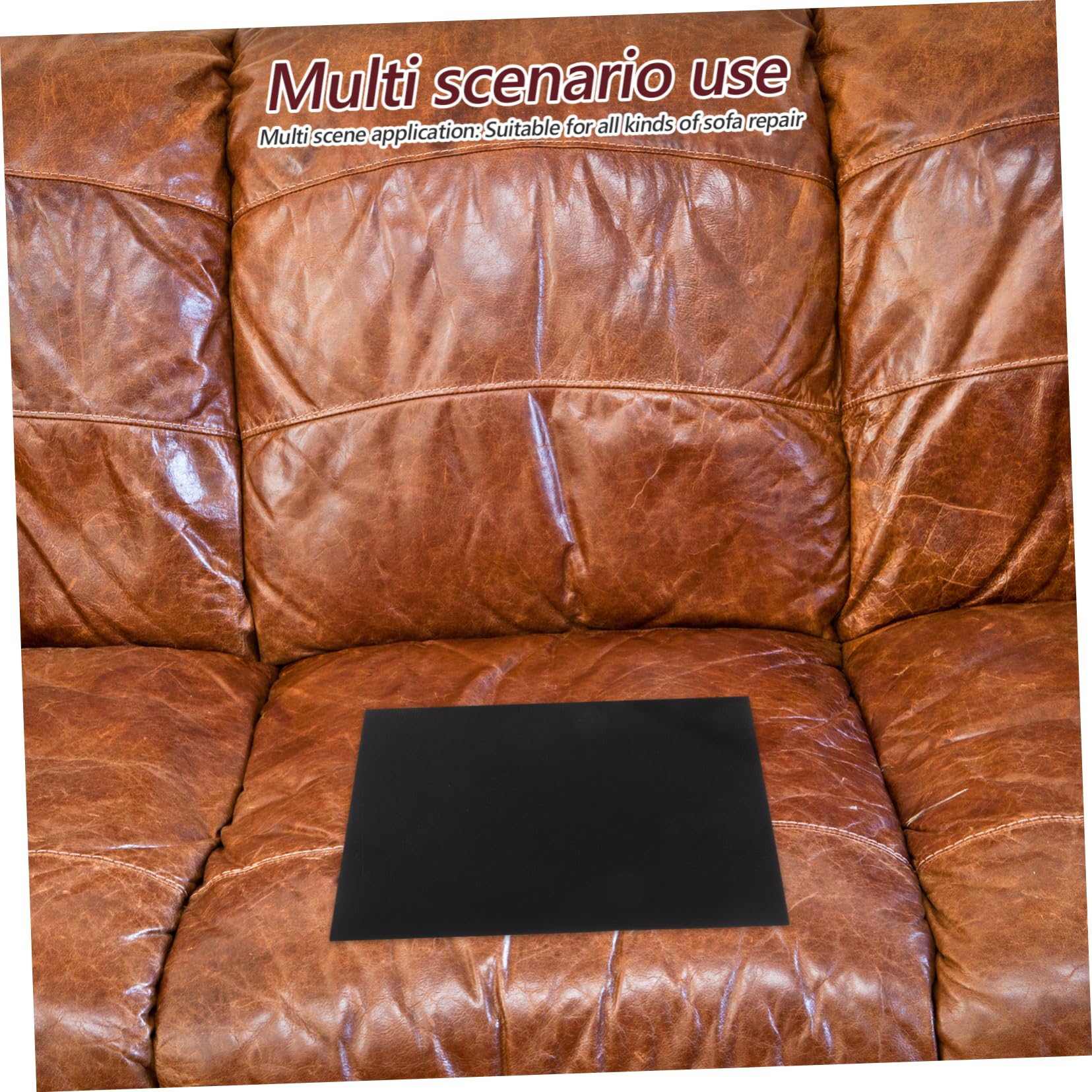 VILLCASE 12 Stück Selbstklebende Pu Kunstlederflicken für Sofa und Autositz Reißfest Blasenfrei für Möbelreparatur