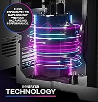 Vista 5 de GE Profile ClearView - Aire acondicionado de ventana inversor de 12,200 BTU, tecnología inversor, ultra silencioso para habitaciones grandes +