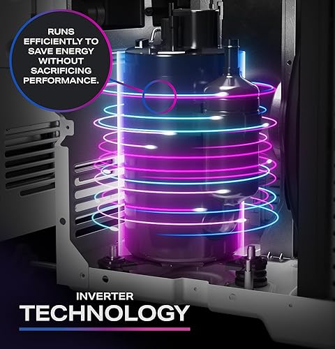 Miniatura 6 de GE Profile ClearView - Aire acondicionado de ventana inversor de 12,200 BTU, tecnología inversor, ultra silencioso para habitaciones grandes +