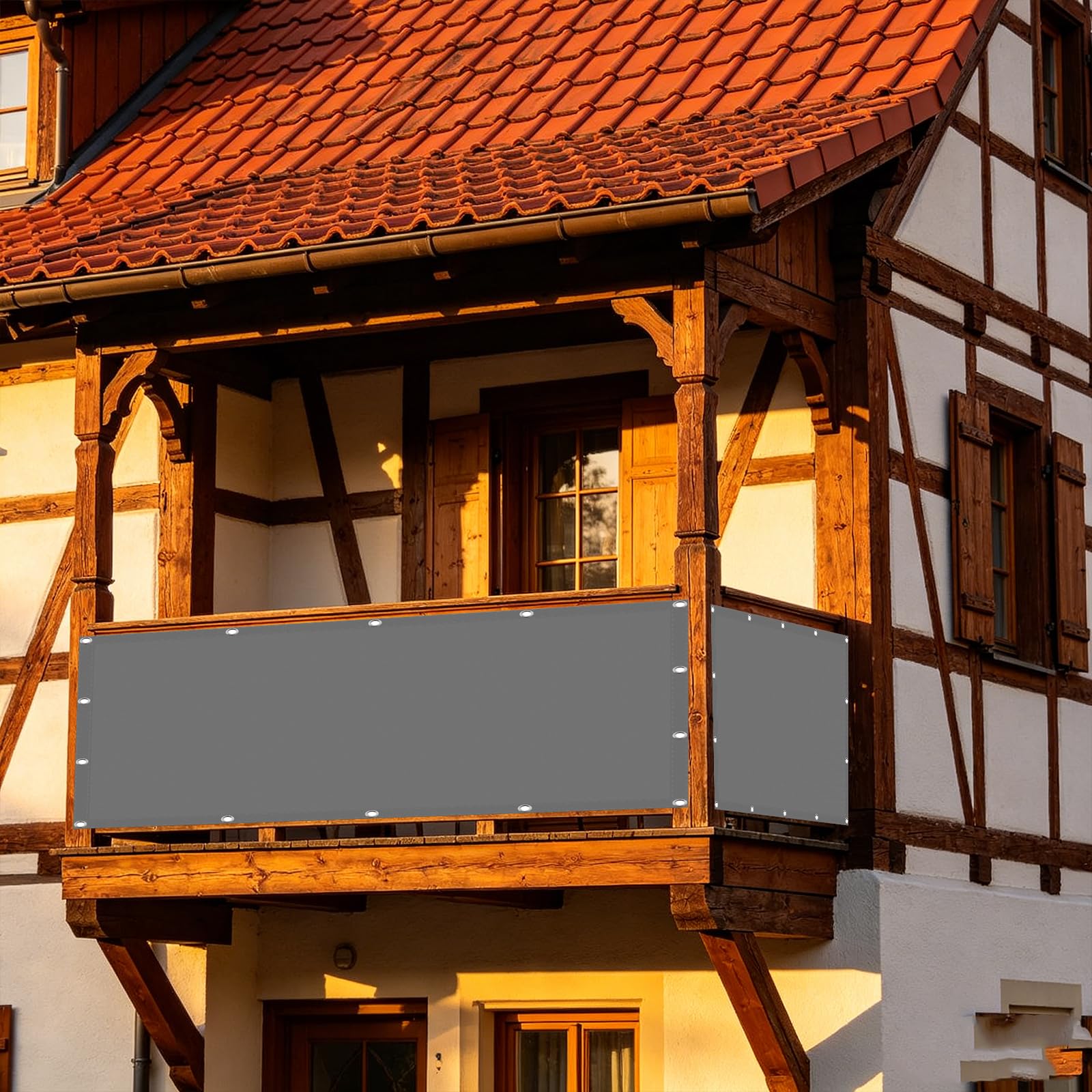 Brise-Vue pour Balcon Imperméable pour Profiter de Votre Patio
