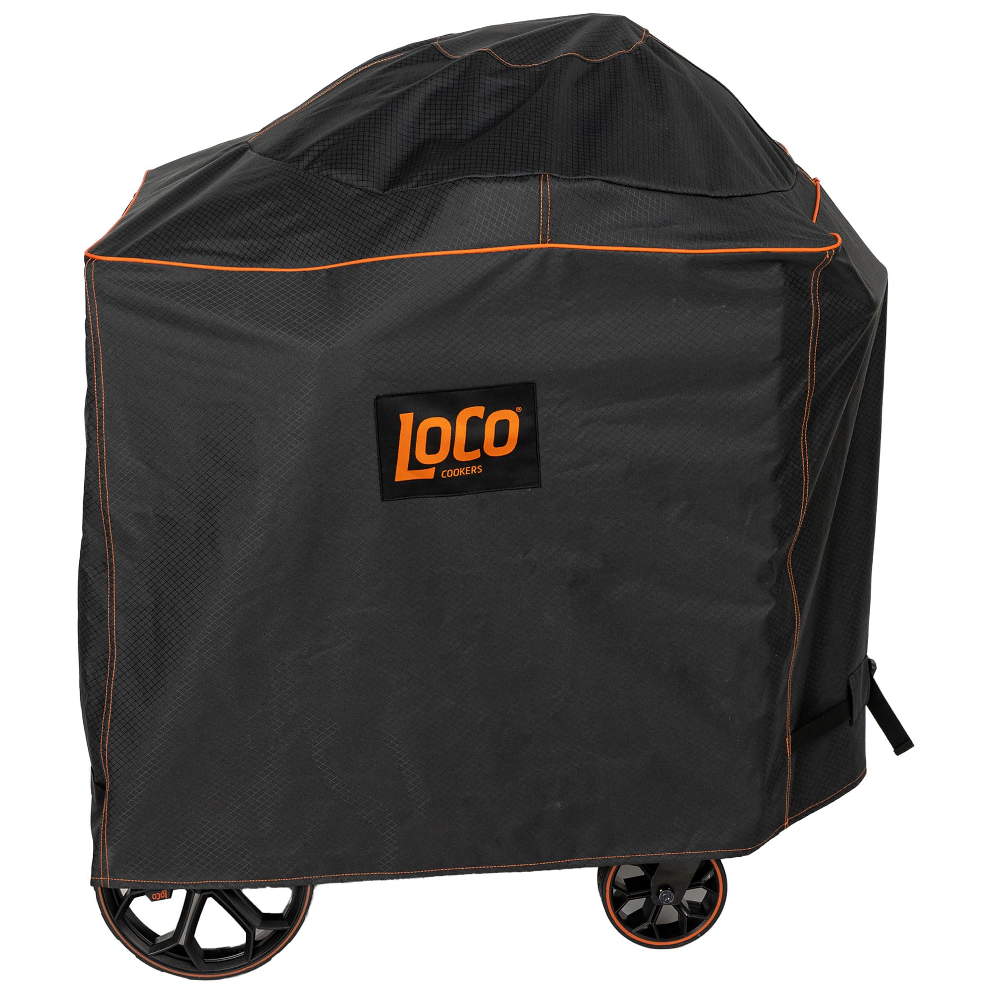 LoCo Cookers BBQ Kettle Grill Cover, Heavy Duty Outdoor Fabric, 22.5 Inch, Black