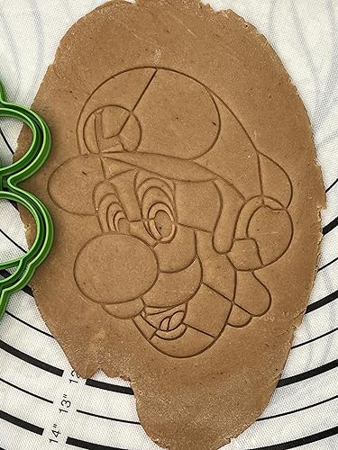 Miniatura 7 de Cortador de galletas Luigi y molde producido por 3D Kitchen Art