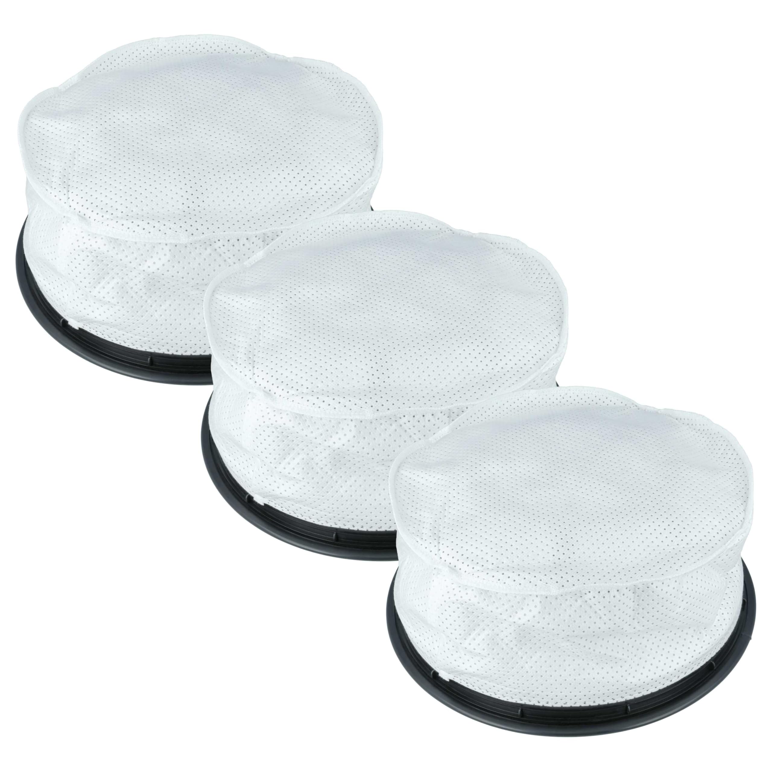 vhbw 3x filtre rond compatible avec Blue Vac 22