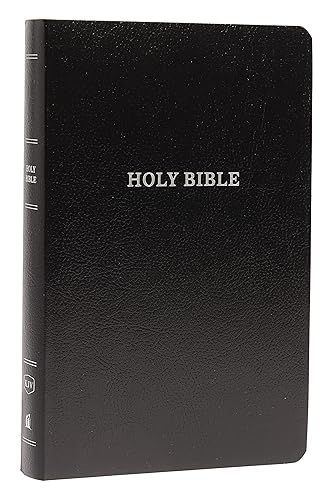 KJV Holy Bible: Gift and Award, Black Leather-Look, Red Letter, Comfort Print: King James Version - Imitation Leather