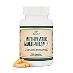 Methylated Multivitamin (Methylated and Activated Vitamins Only - Methylated B Complex with Trimethylglycine (TMG) and Methylfolate)(Non-GMO, Gluten Free MTHFR Supplement) 120 Capsules by Double Wood