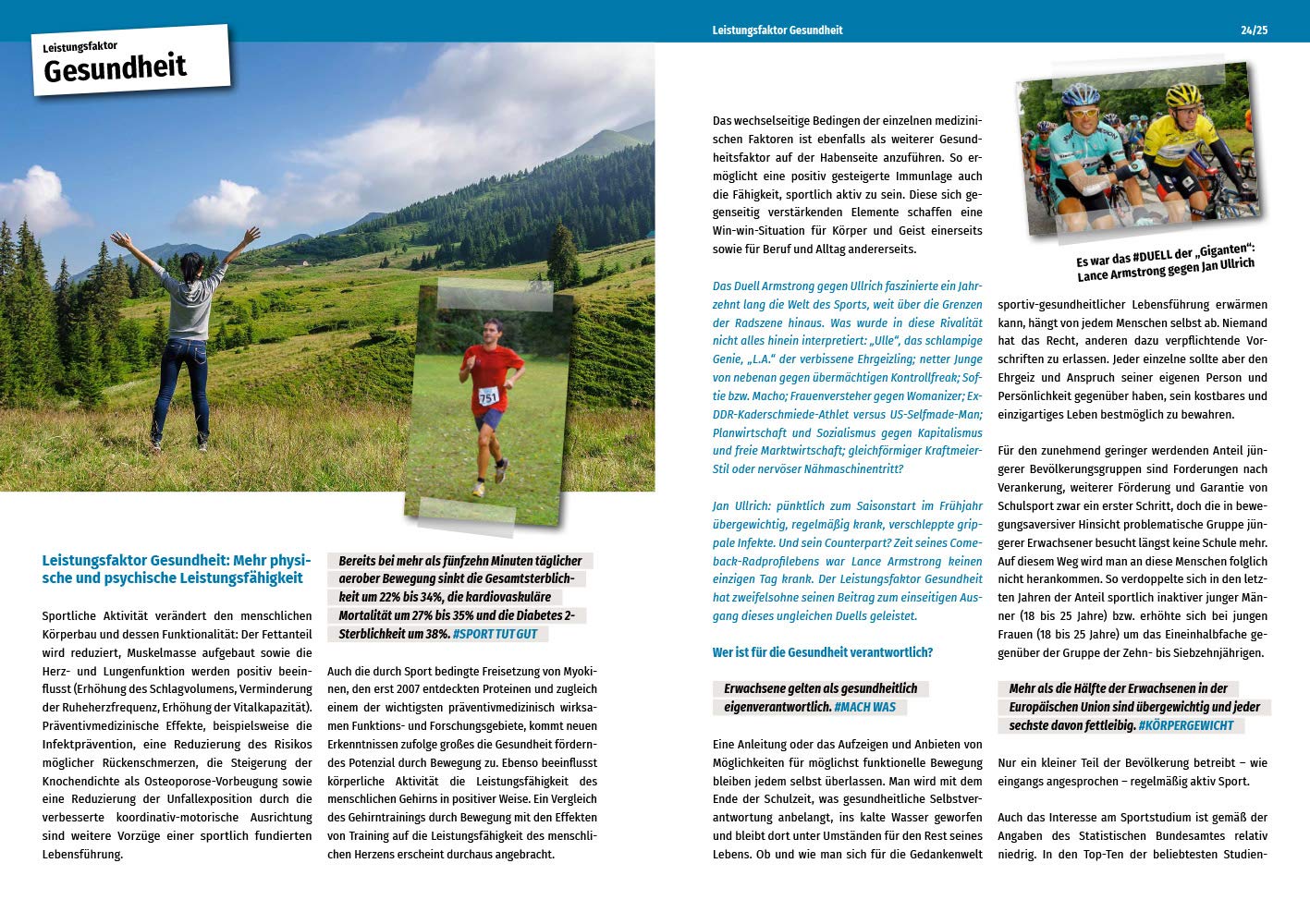 Leistungsfaktor Sport: Mit Bewegung zum #Erfolg