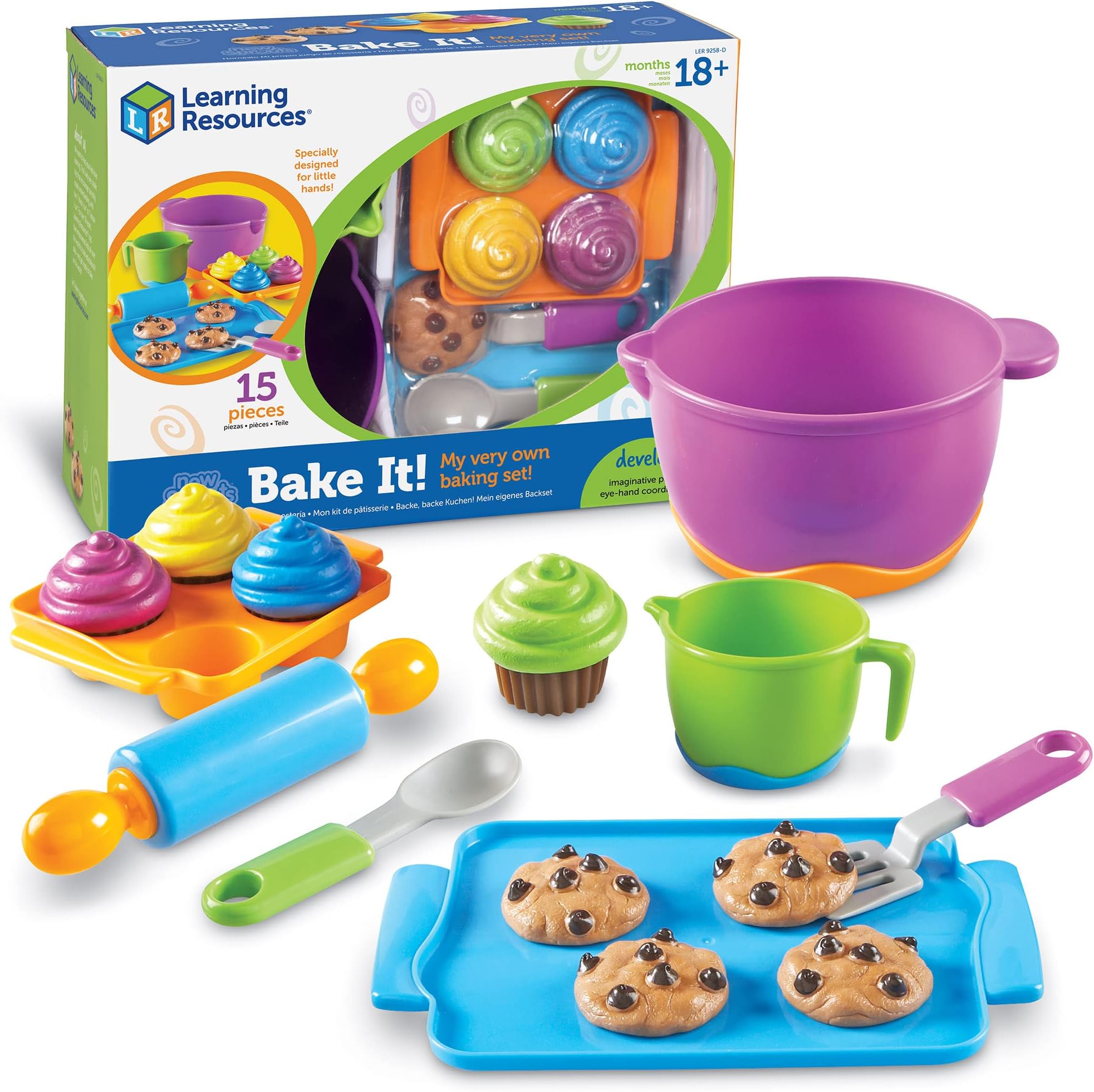 Learning Resources New Sprouts Bake It!, 15 Pieces