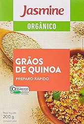 Jasmine Orgânico Quinoa Em Grãos - 200G
