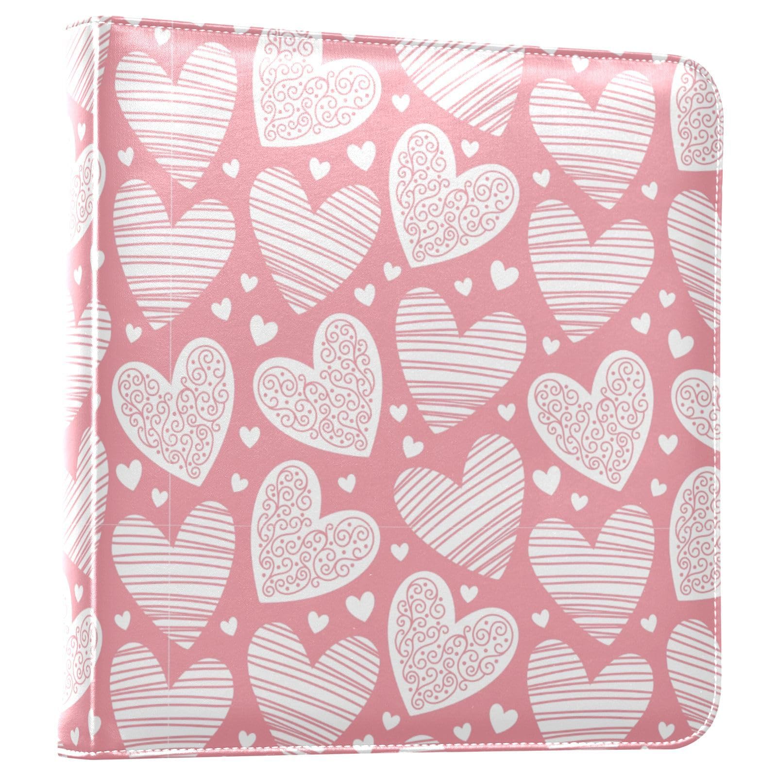 Carpetas de álbumes de fotos, diseño de melocotón, para el día de San Valentín, álbumes de fotos, páginas autoadhesivas, álbum de fotos de 4 x 6, 6 x 8 pulgadas