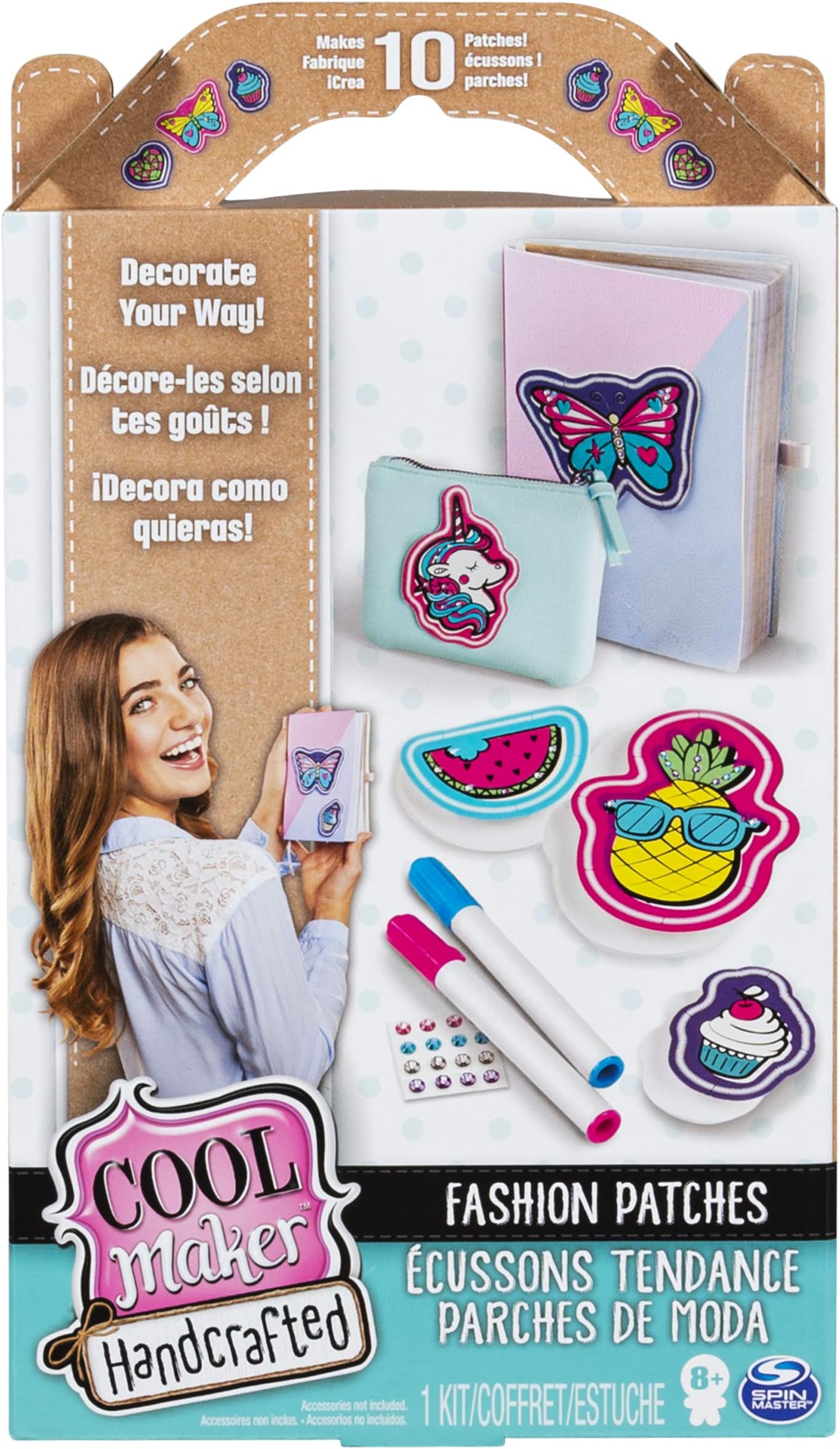 Handcraft Fashion Patches, Toys for Girls, 5 Years & Above, Creative, Art & Craft