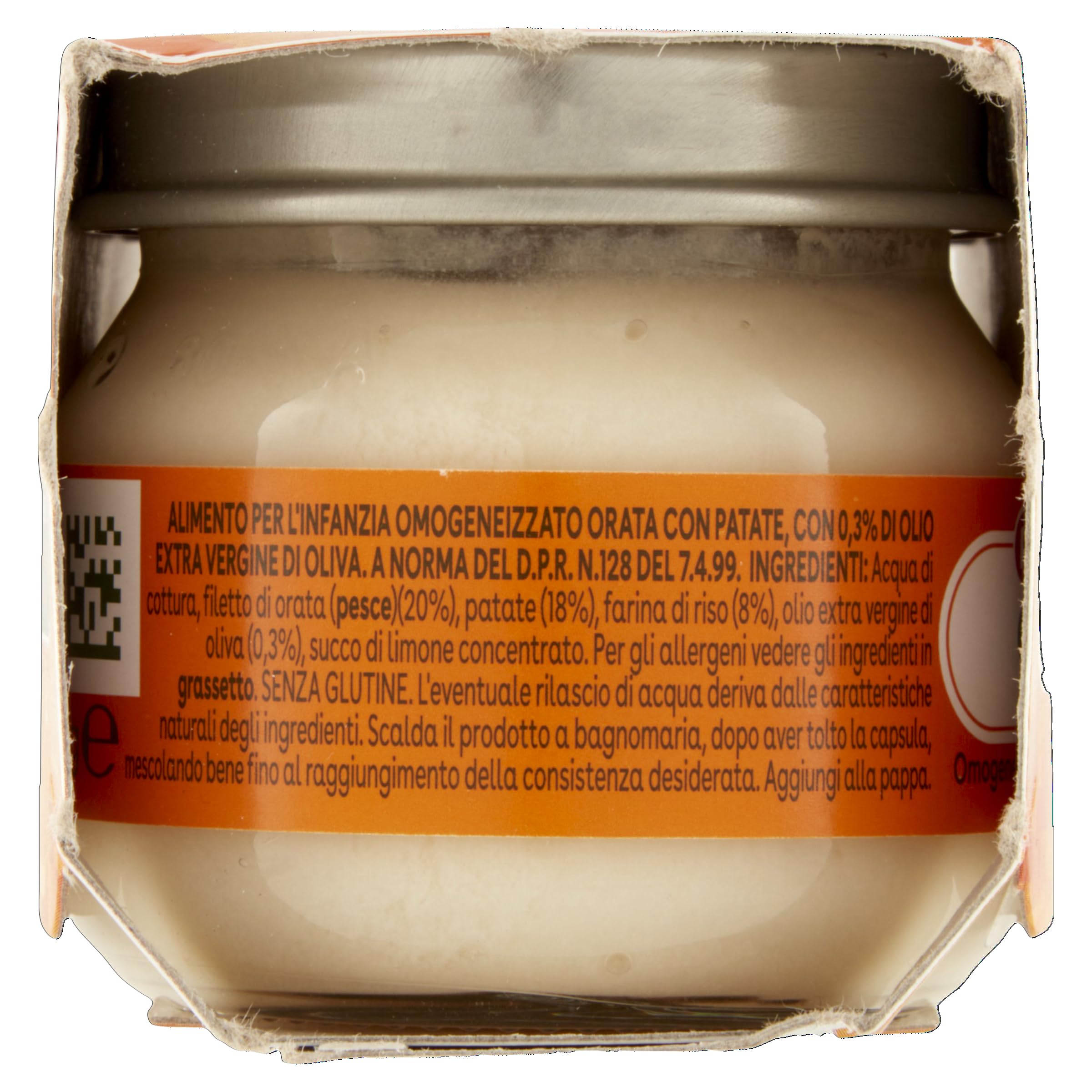 Plasmon Omogeneizzato Orata 2x80g (12 Confezioni)