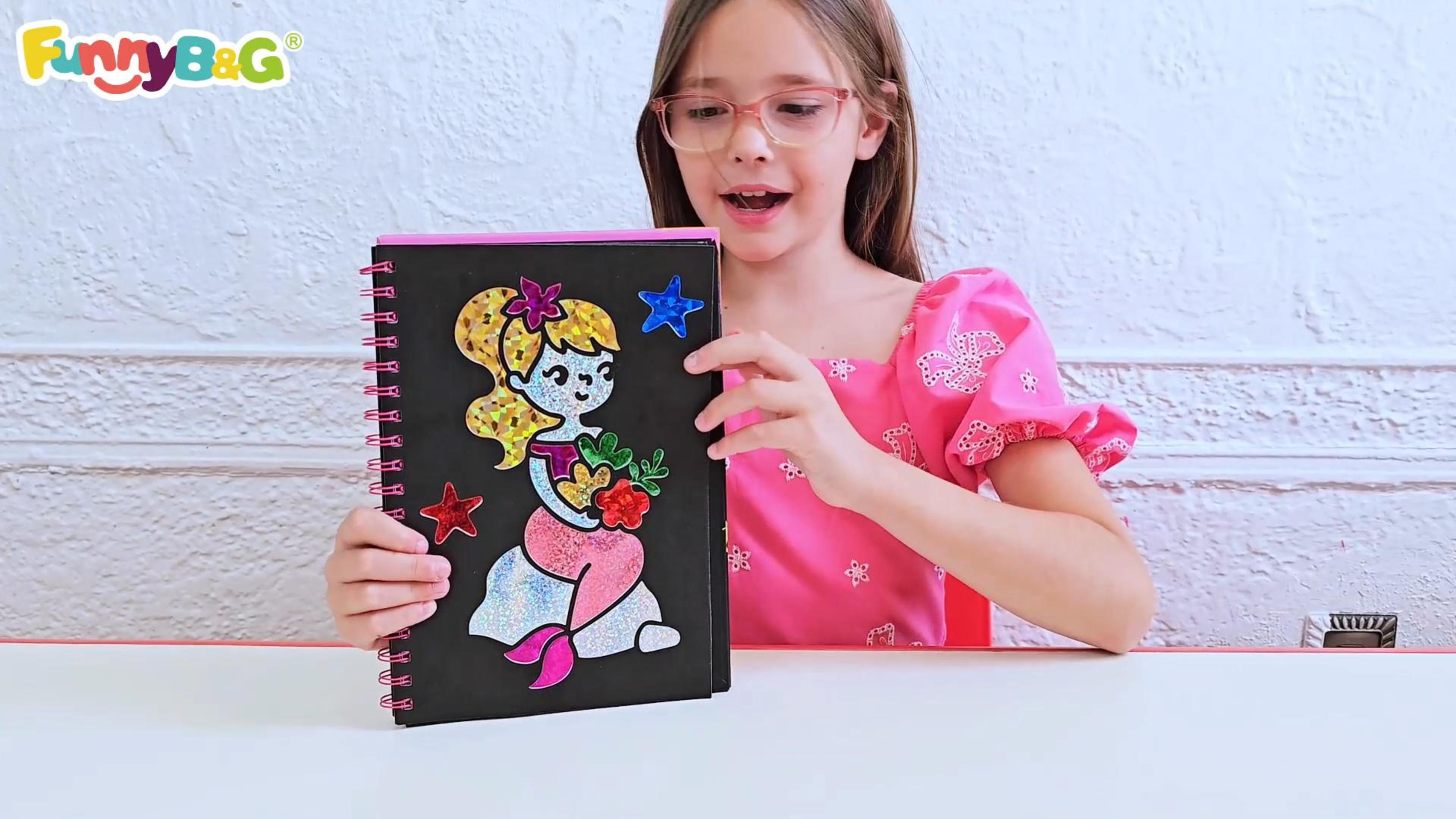 Amazon.com: FUNNYB&G Foil Art Craft Kit for Kids, Halloween Crafts