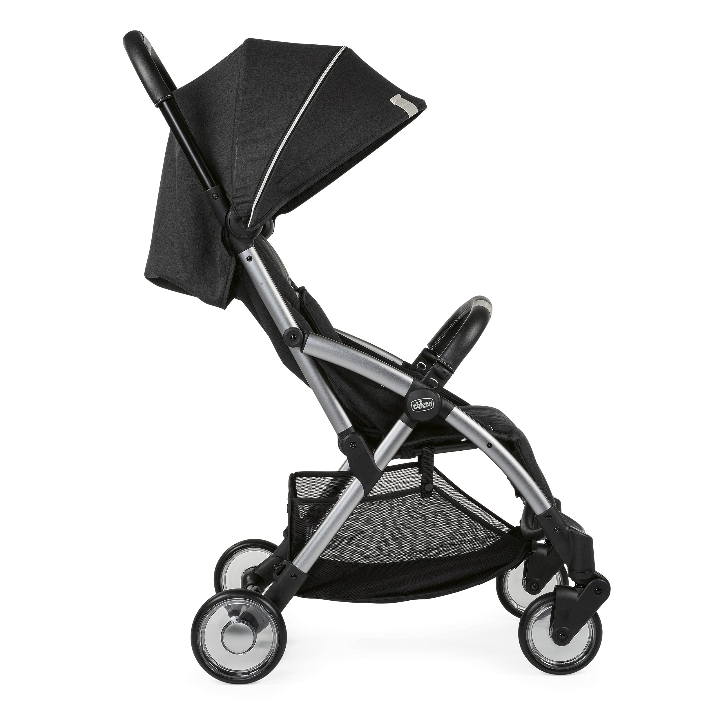 Chicco Goody Plus, Passeggino 0 Mesi-4 Anni, con Chiusura Automatica e Compatta, Capotte Estensibile con Trattamenti UV50+ Antipioggia, Schienale Reclinabile e Regolabile in 3 Posizioni, Poggiagambe
