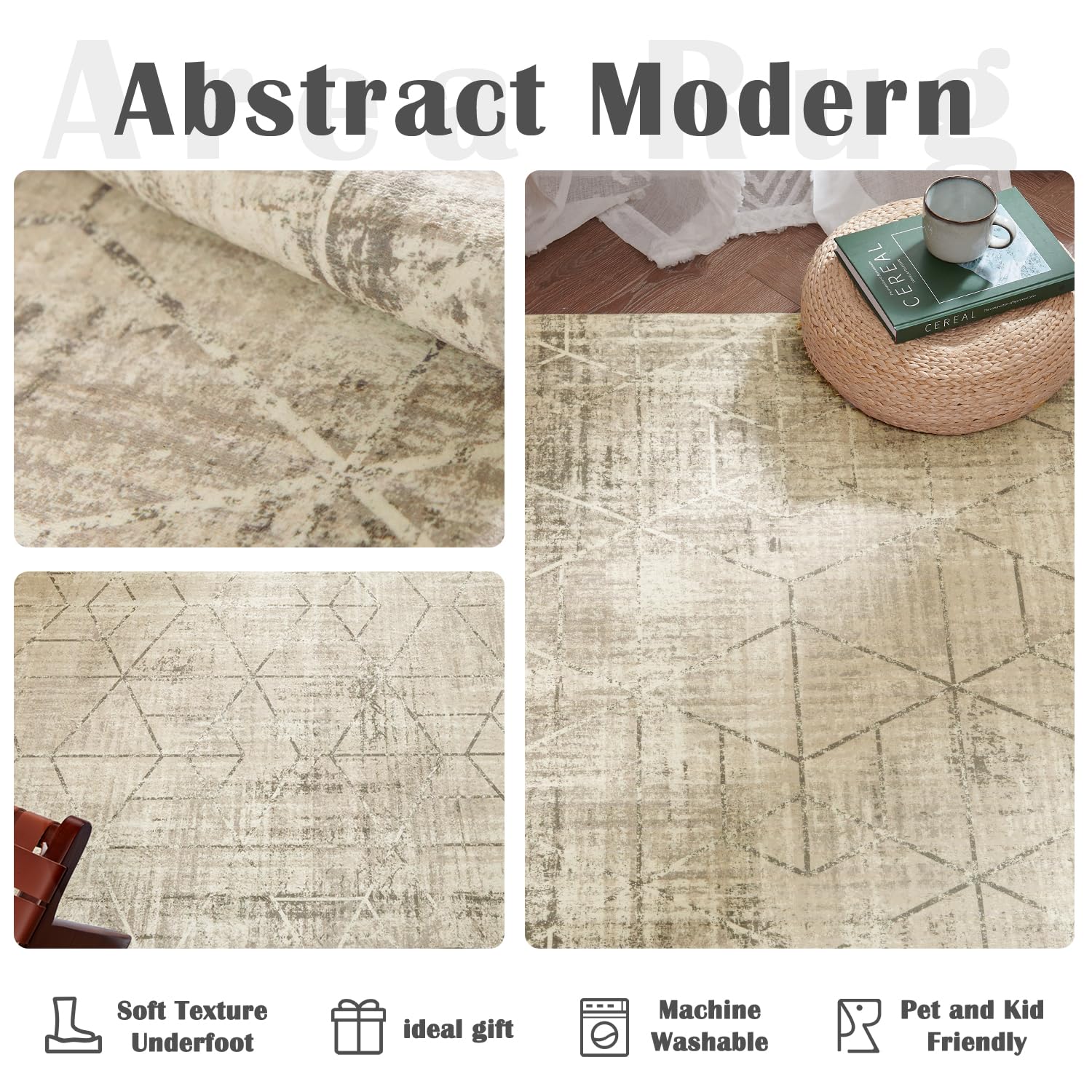 runrunhanachan　s Amazon.com: jinchan 2x7 Runner Moroccan Geometric Washable Area