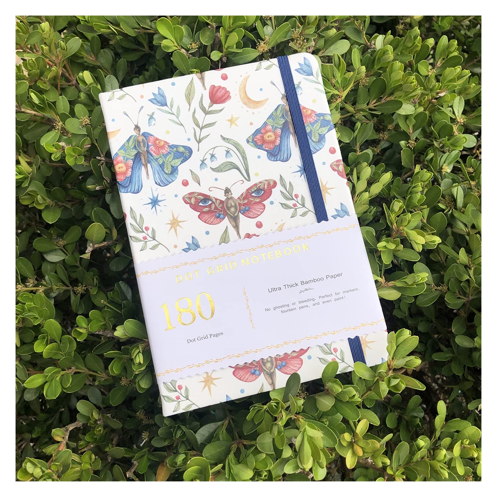 18 0gsm Journal tratteggiato Pu PARTEBOOTTO CHOTEBBITTO CHE CETTURA CHE IN CETTURA 160 PAGINE Misteriose Blossom Butterfly (Color : A5, Size : 180gsm bamboo paper)