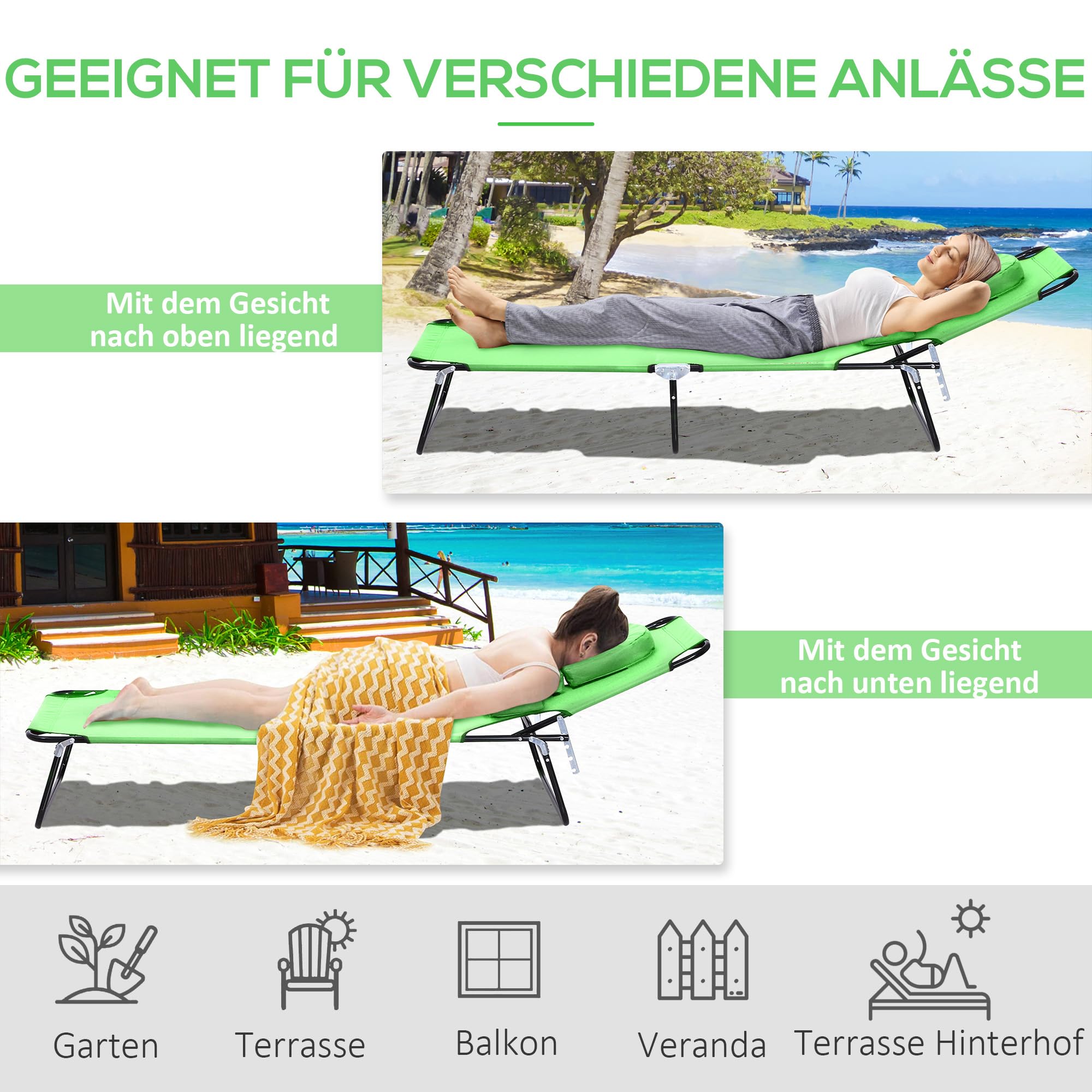 Tuin - Grijze - Verstelbaar - Hoge - Donkergrijze - Klapstoelen kopen