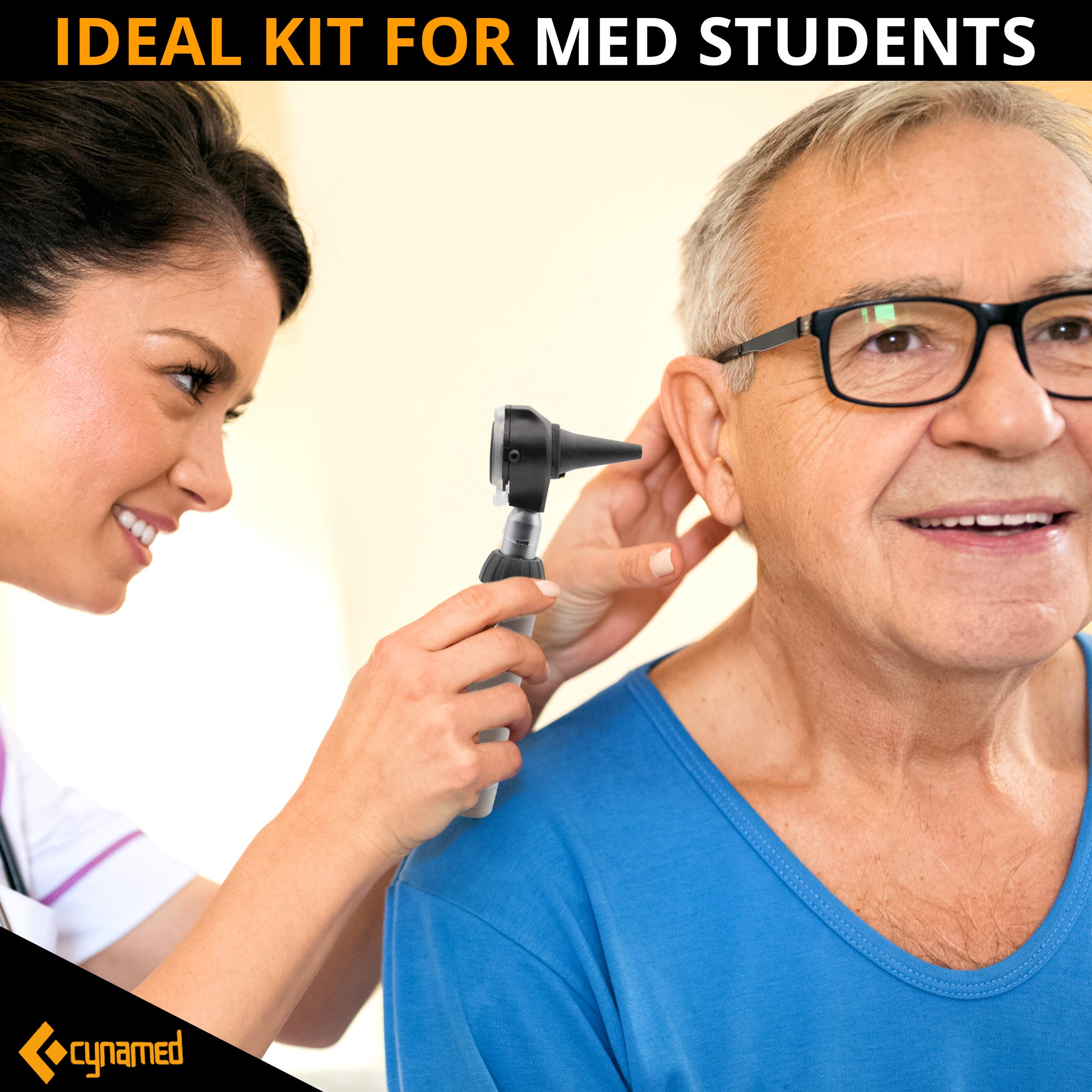 Buy Cynamed 2in1 Ear Scope Set MultiFunction Otoscope for Ear