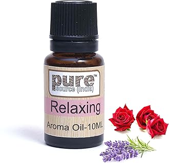 Pure Source India Relaxing Essential Oil Undiluted, 10 ML (Relaxing)