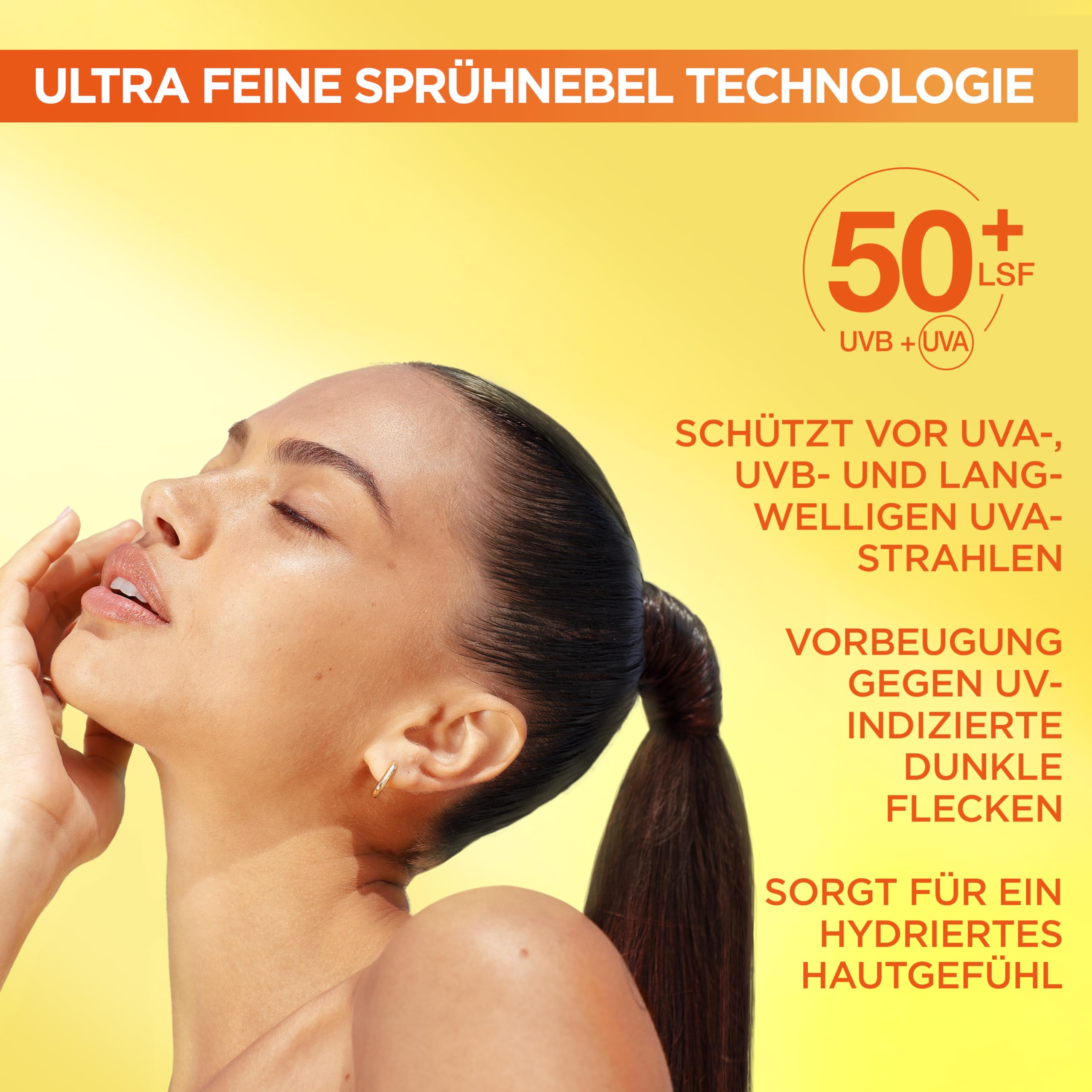 Garnier Skin Active Vitamina C Glow UV Over Make Up Spray
