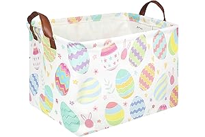 FXOLCSHE Rectangular Cloth Easter Basket