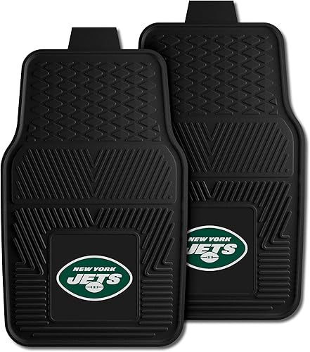 FANMATS 10931 New York Jets - Tapete de carga de vinilo resistente de 31 x 31 pulgadas, para todo tipo de clima, protección para maletero