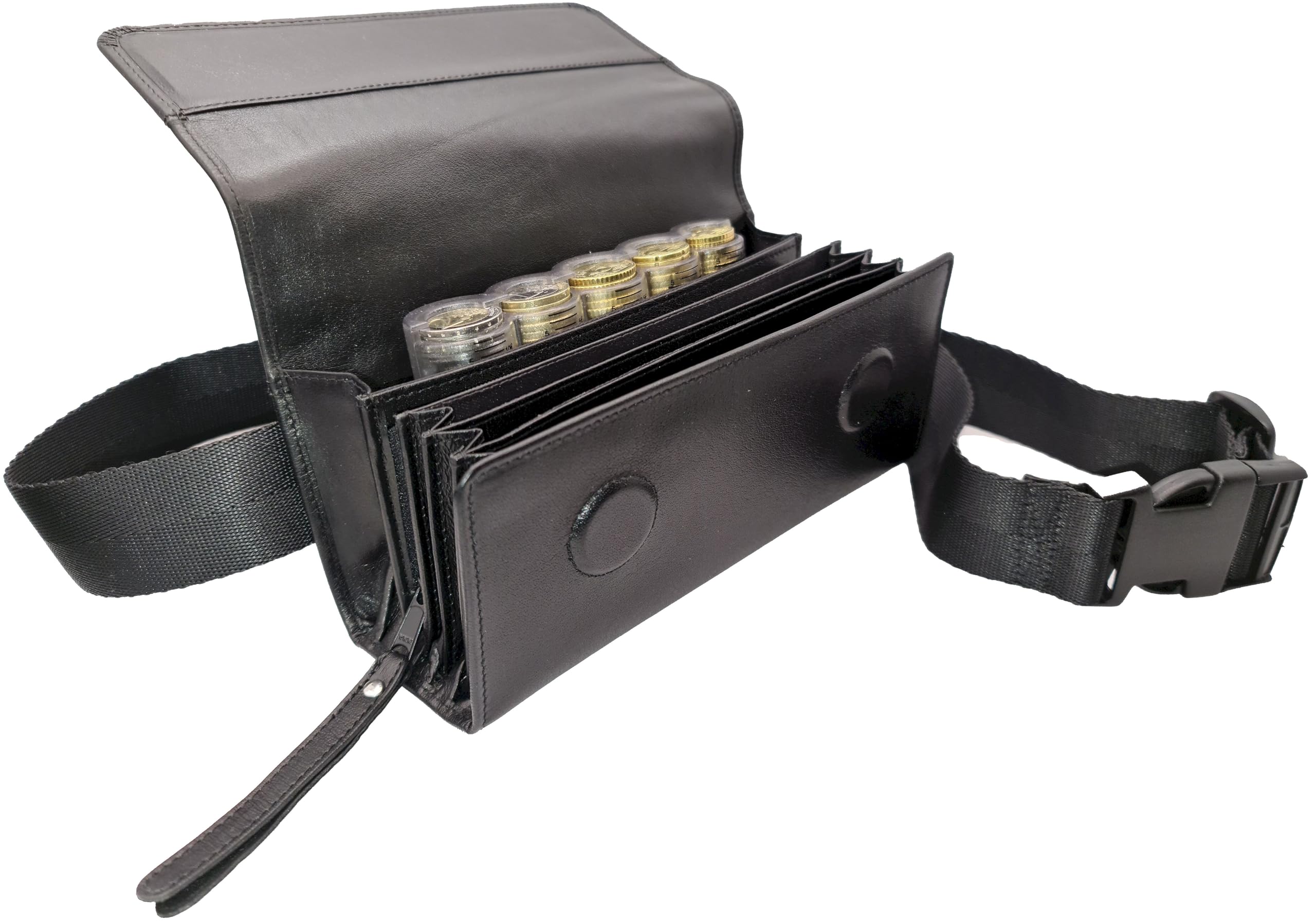 Marsupio Portafogli Per Camerieri CLAIRE-FONCET - Tessuto Con Chiusura Magnetica - Foto 13