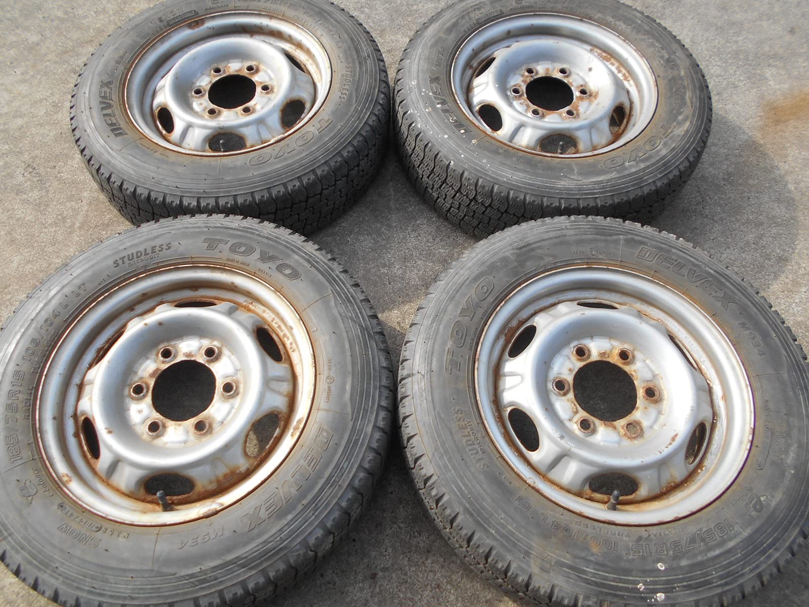 t-24◇トーヨータイヤ delvex M934 (185/75R15) 4本セット 