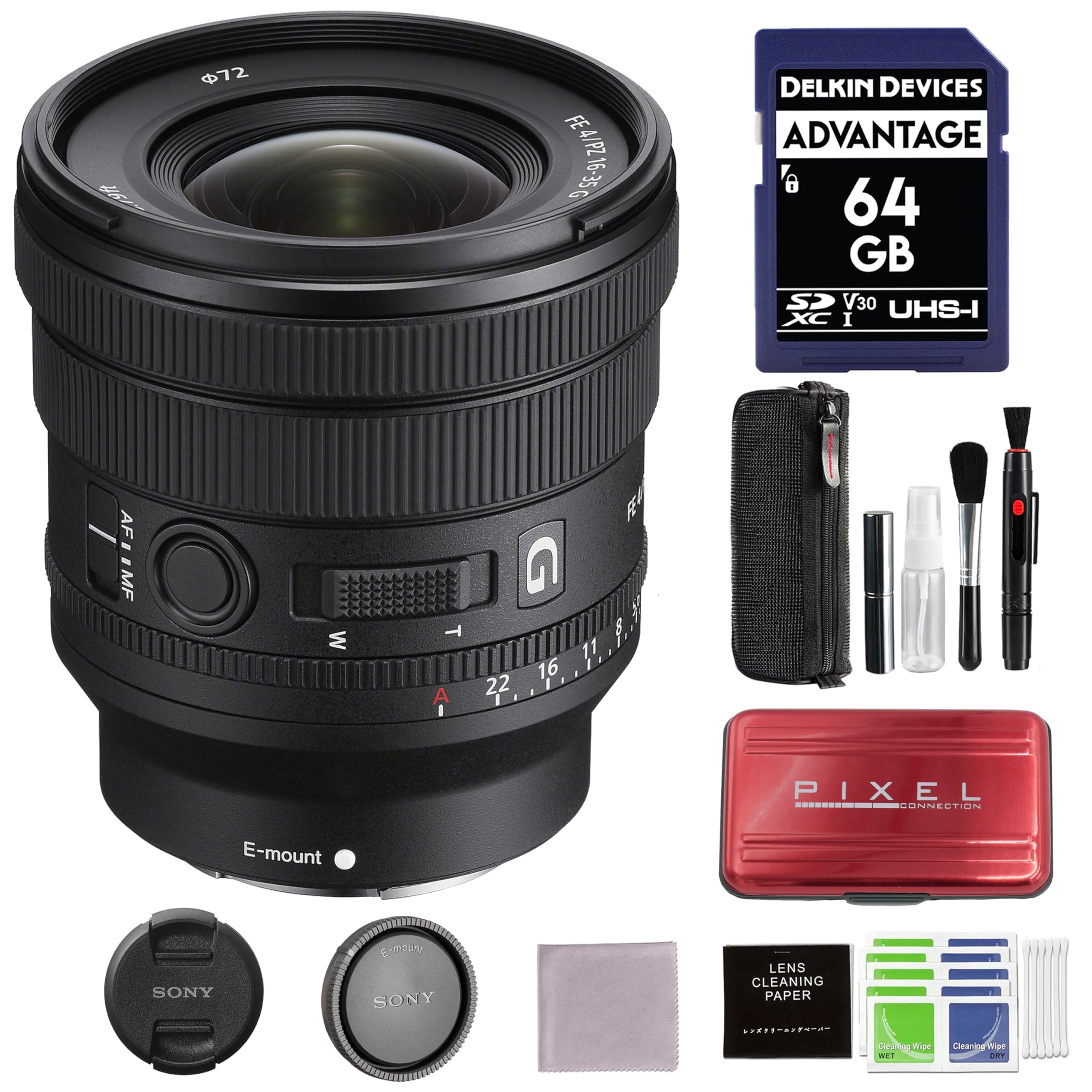 Amazon.com : Sony FE PZ 16-35mm F4 G Full-Frame Zoom G Lens Bundle